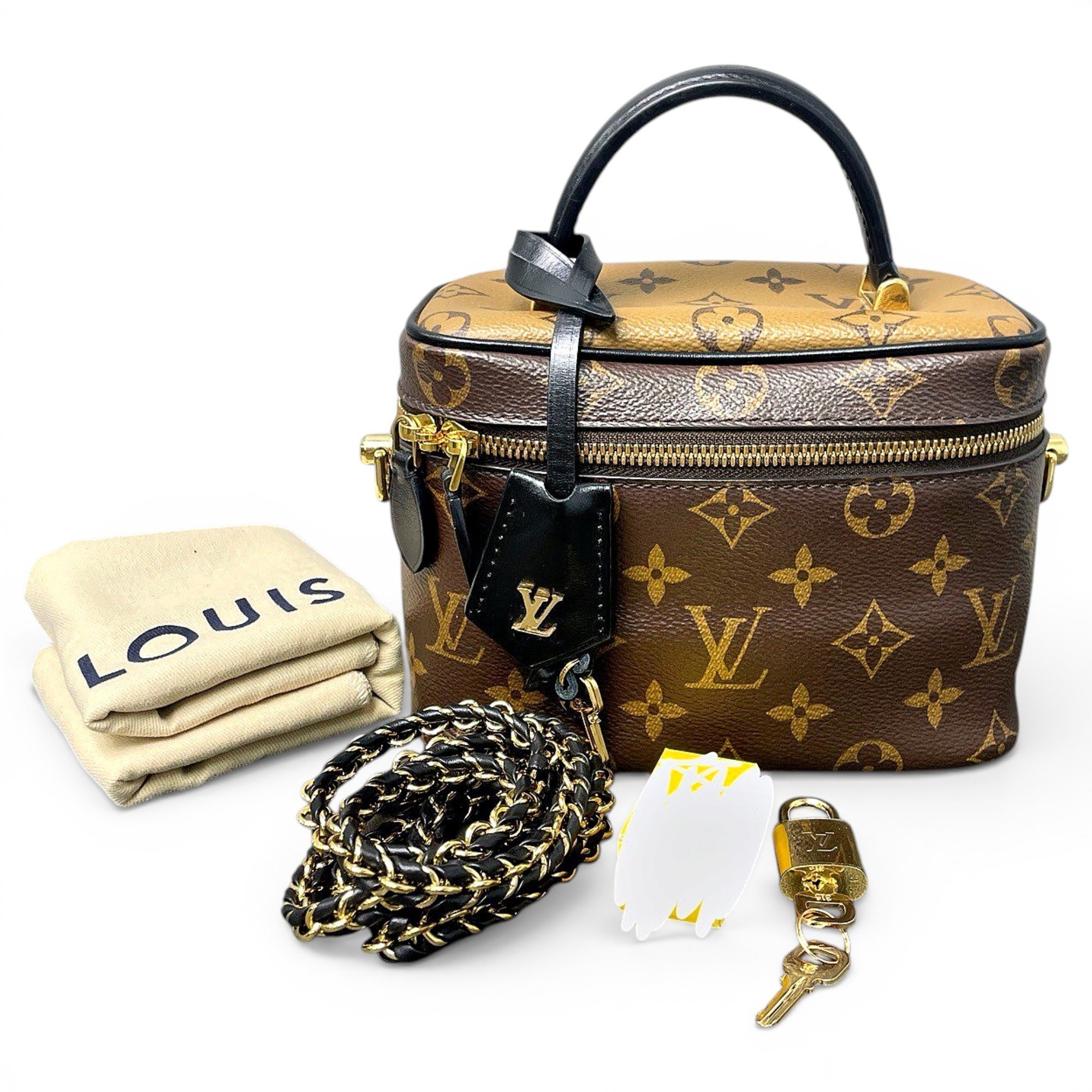 Louis Vuitton Vanity leather handbag