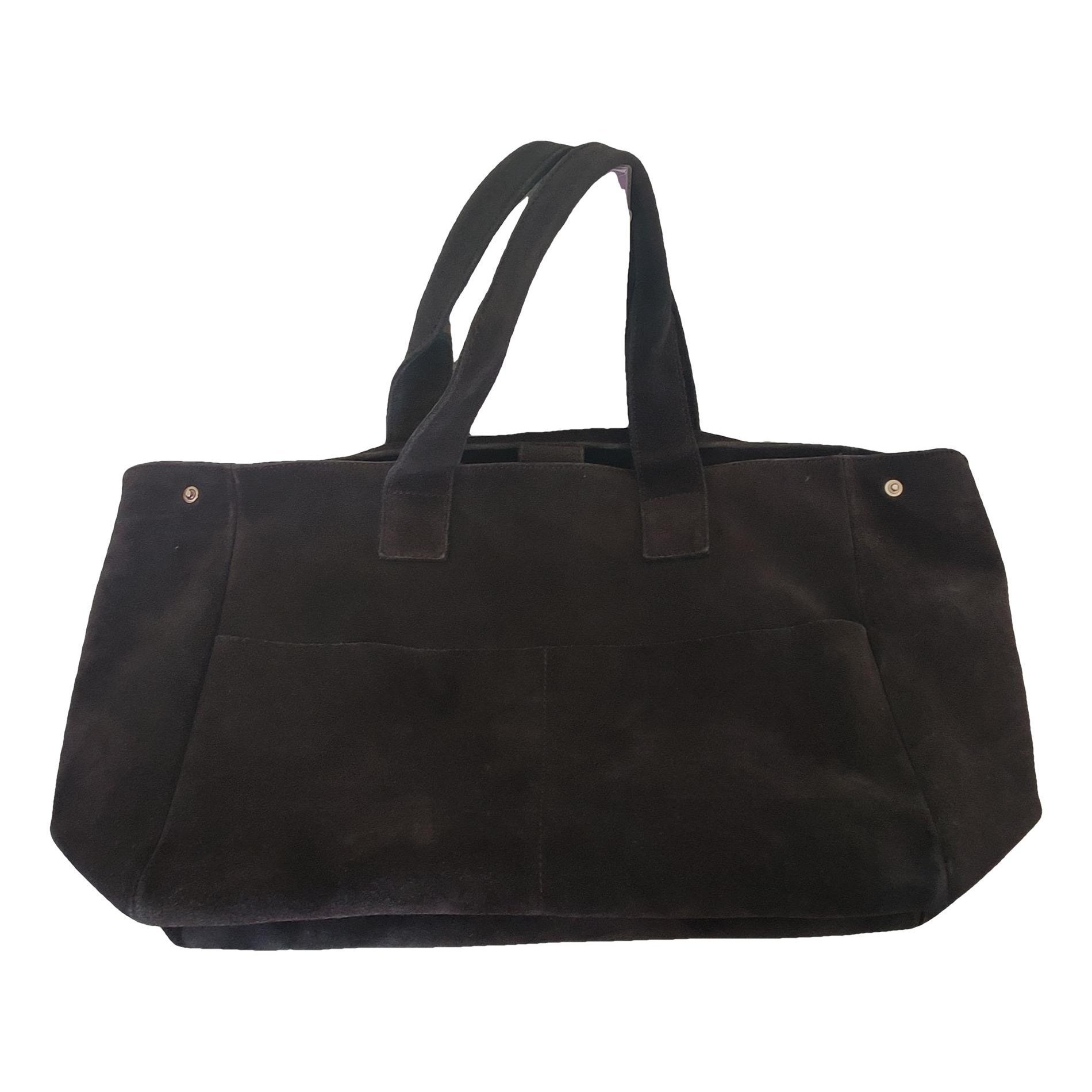 Leather tote