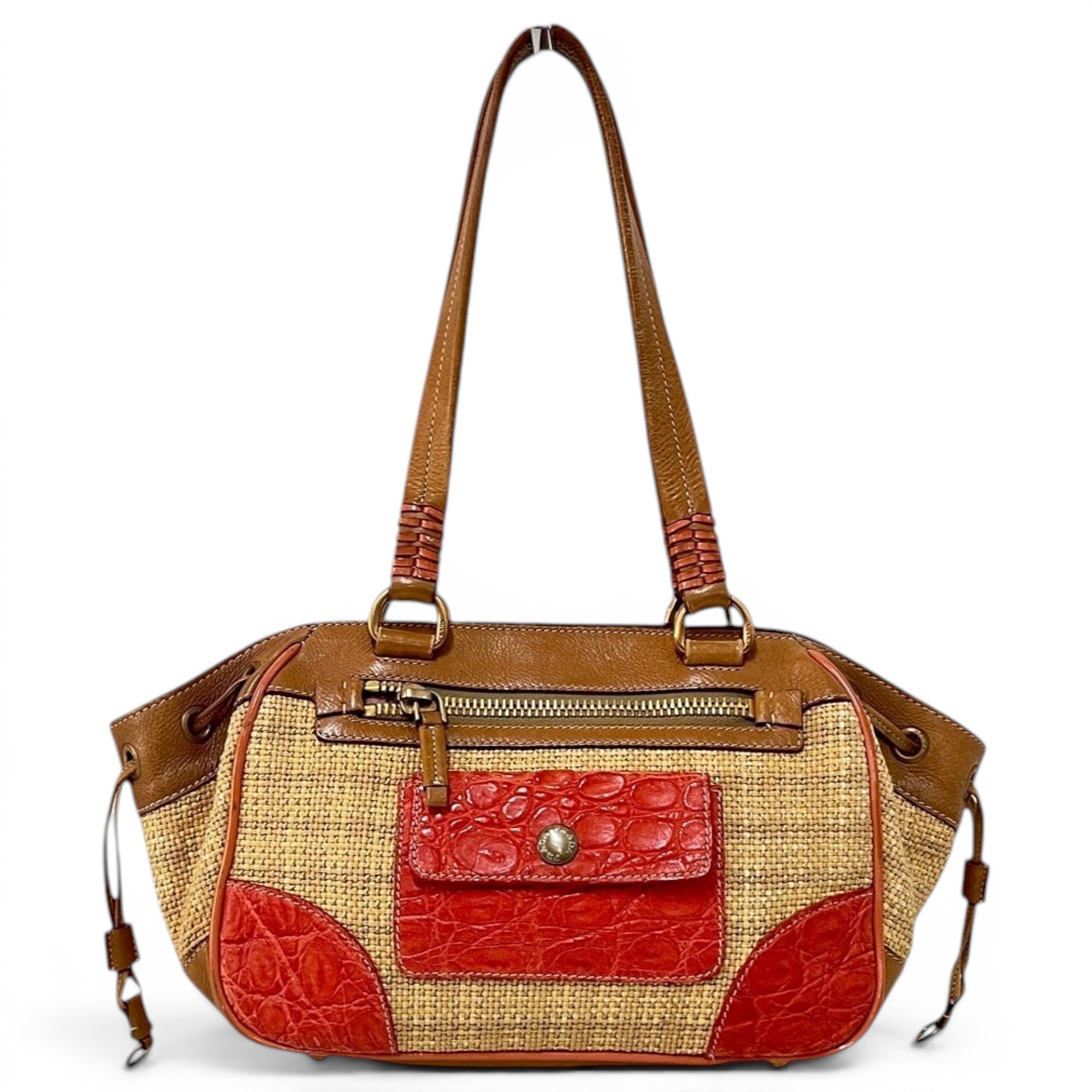 Leather tote