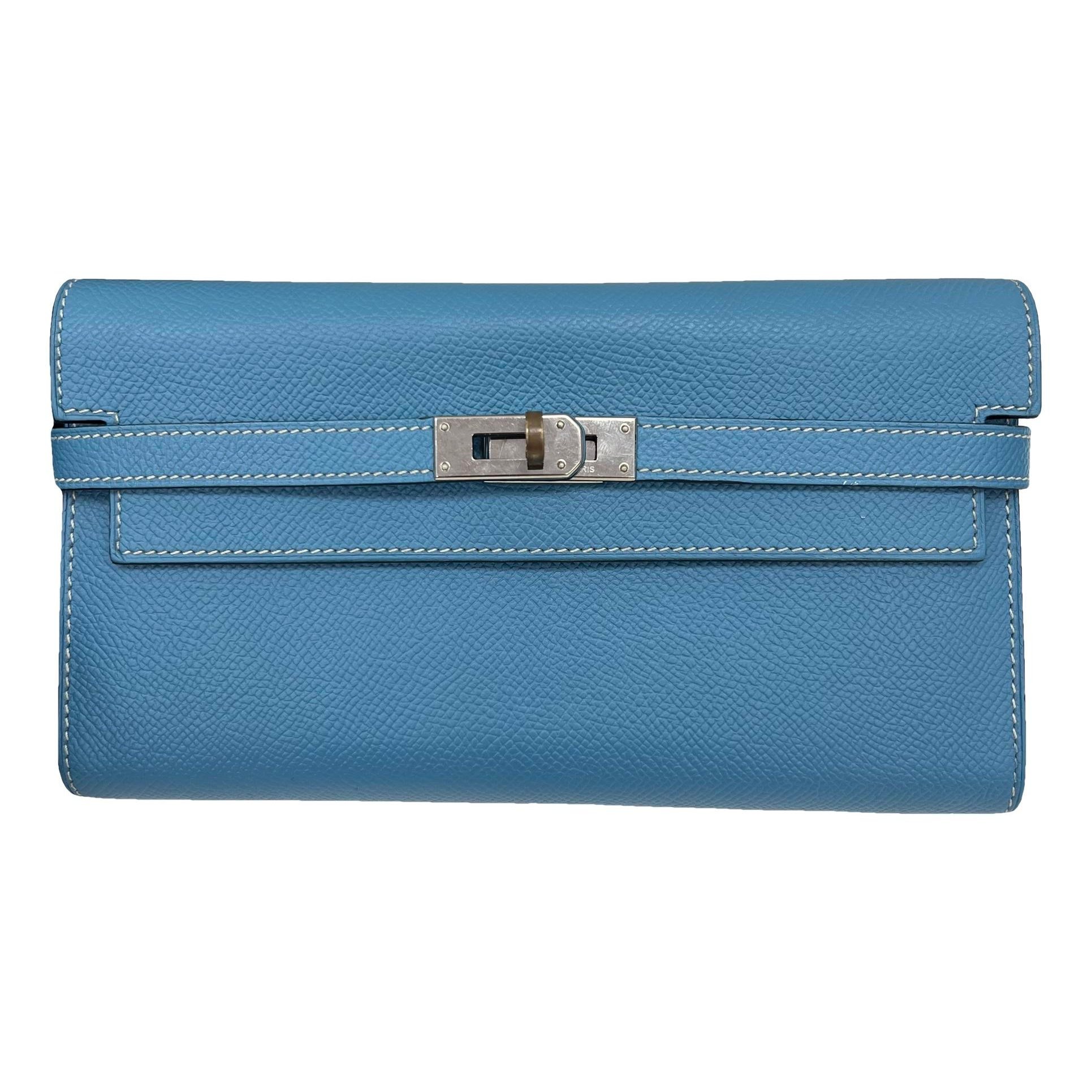 Kelly to go leather clutch bag