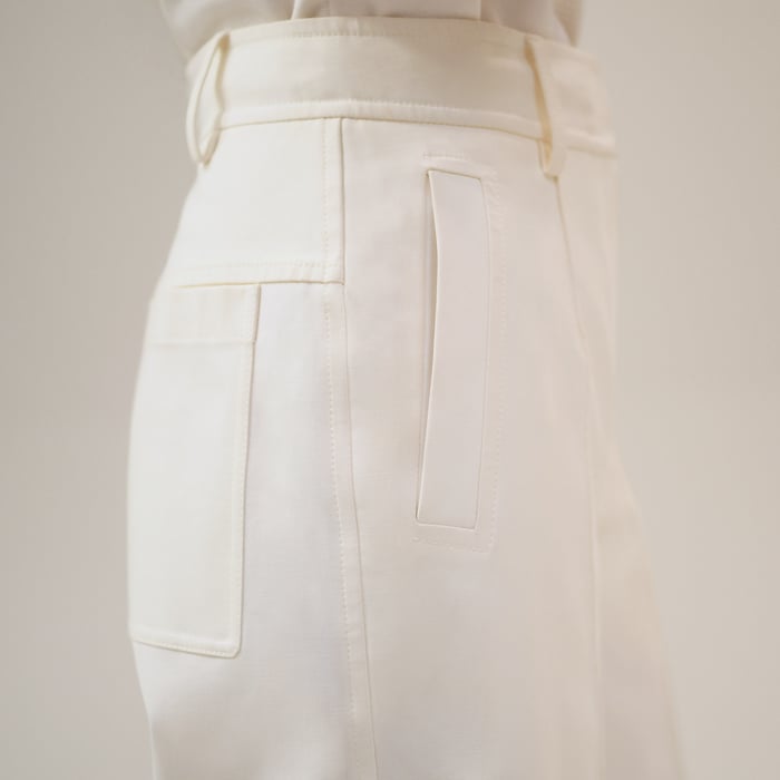 Blanc Naturel Cropped Pants