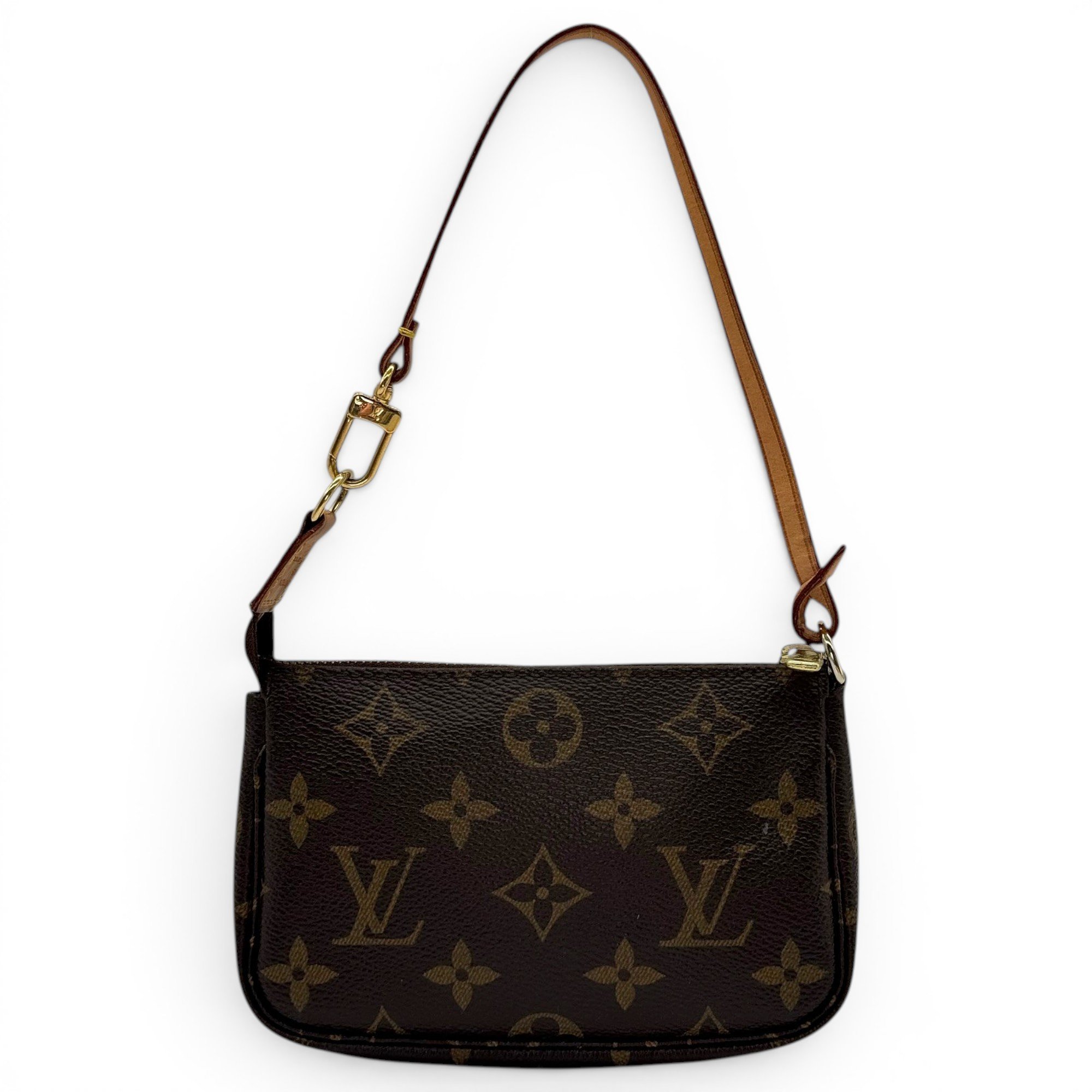 Pochette Accessoire leather handbag
