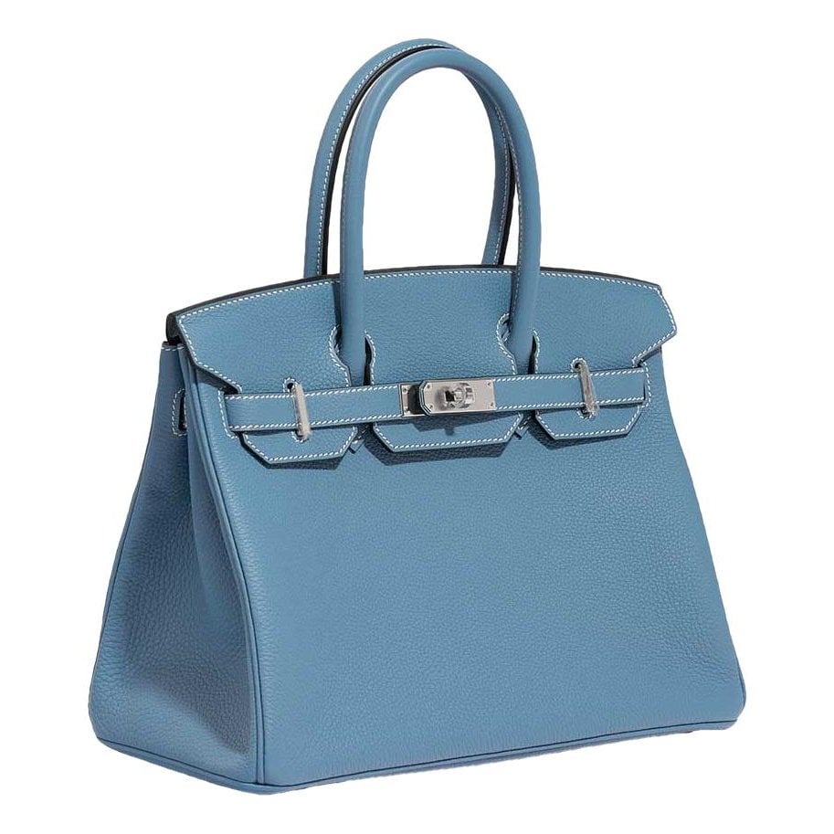 Birkin 30 leather handbag