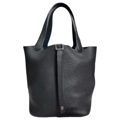 Picotin leather handbag