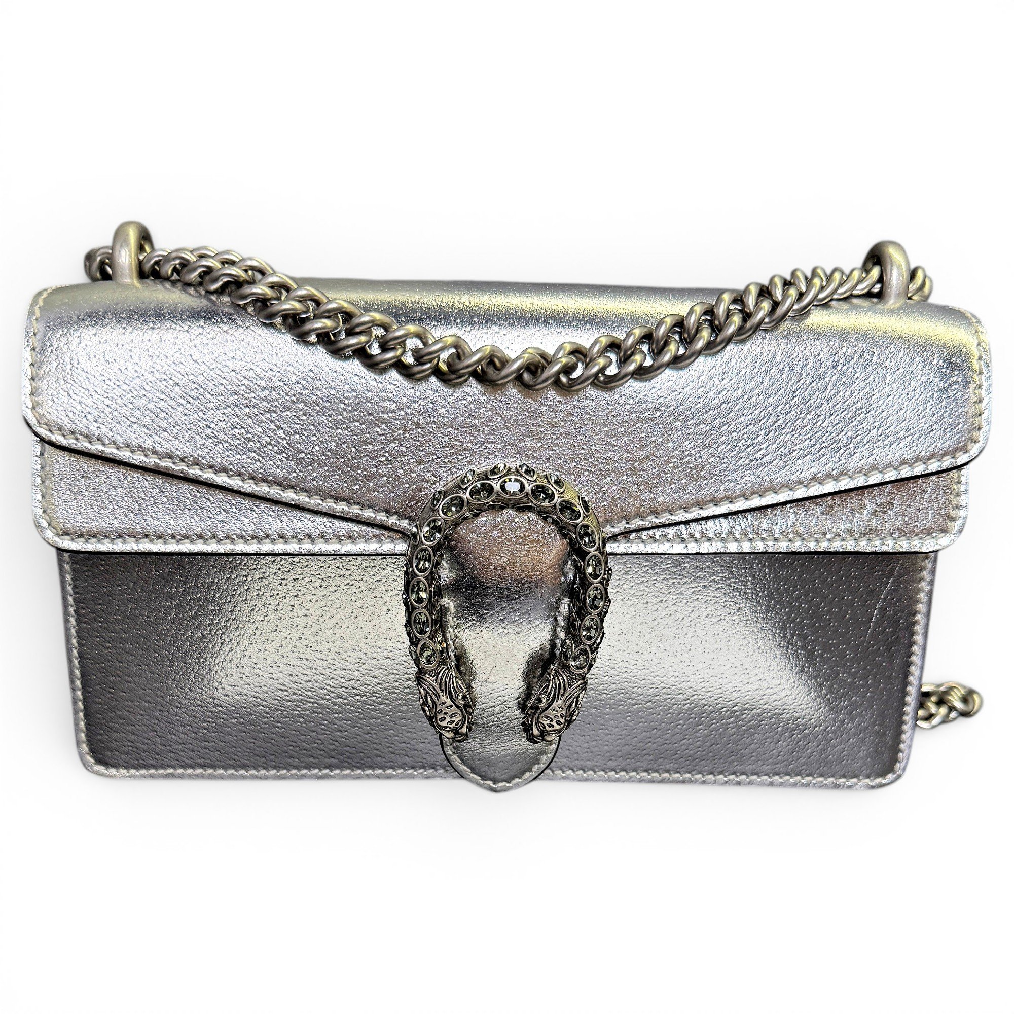 Dionysus leather clutch bag