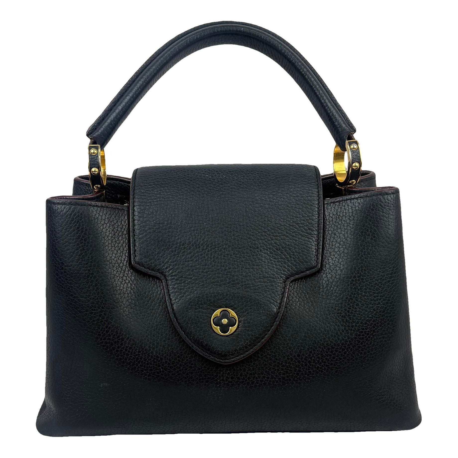 Capucines leather handbag