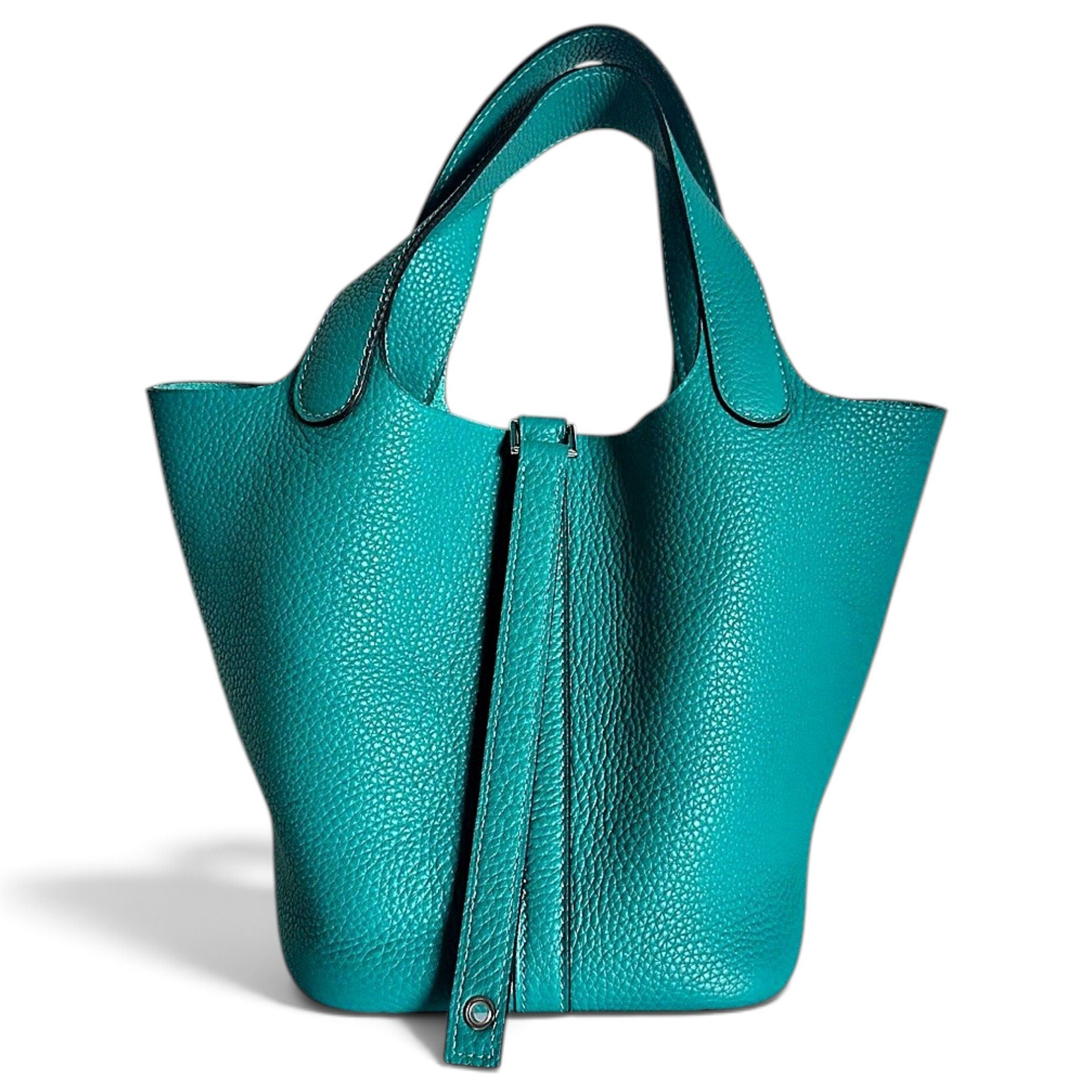 Picotin leather handbag