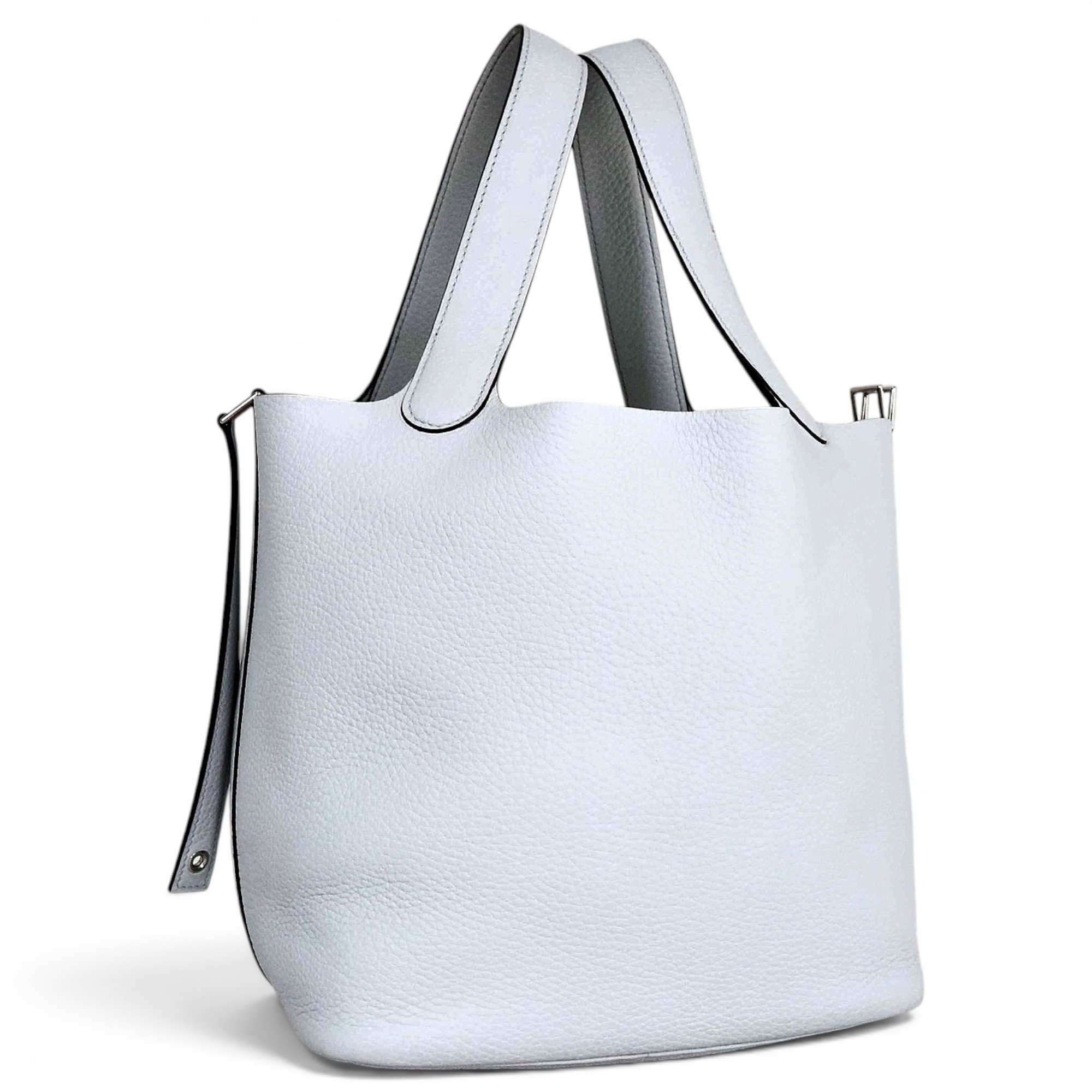 Picotin leather handbag