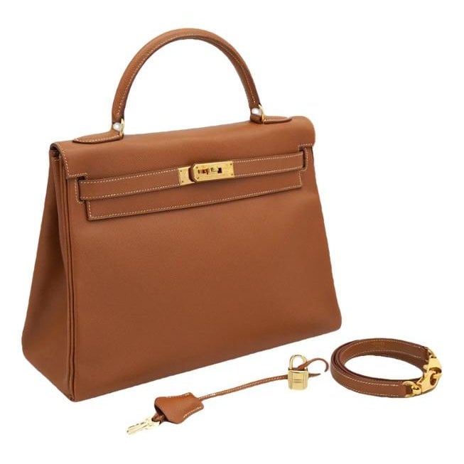 Kelly 32 leather handbag
