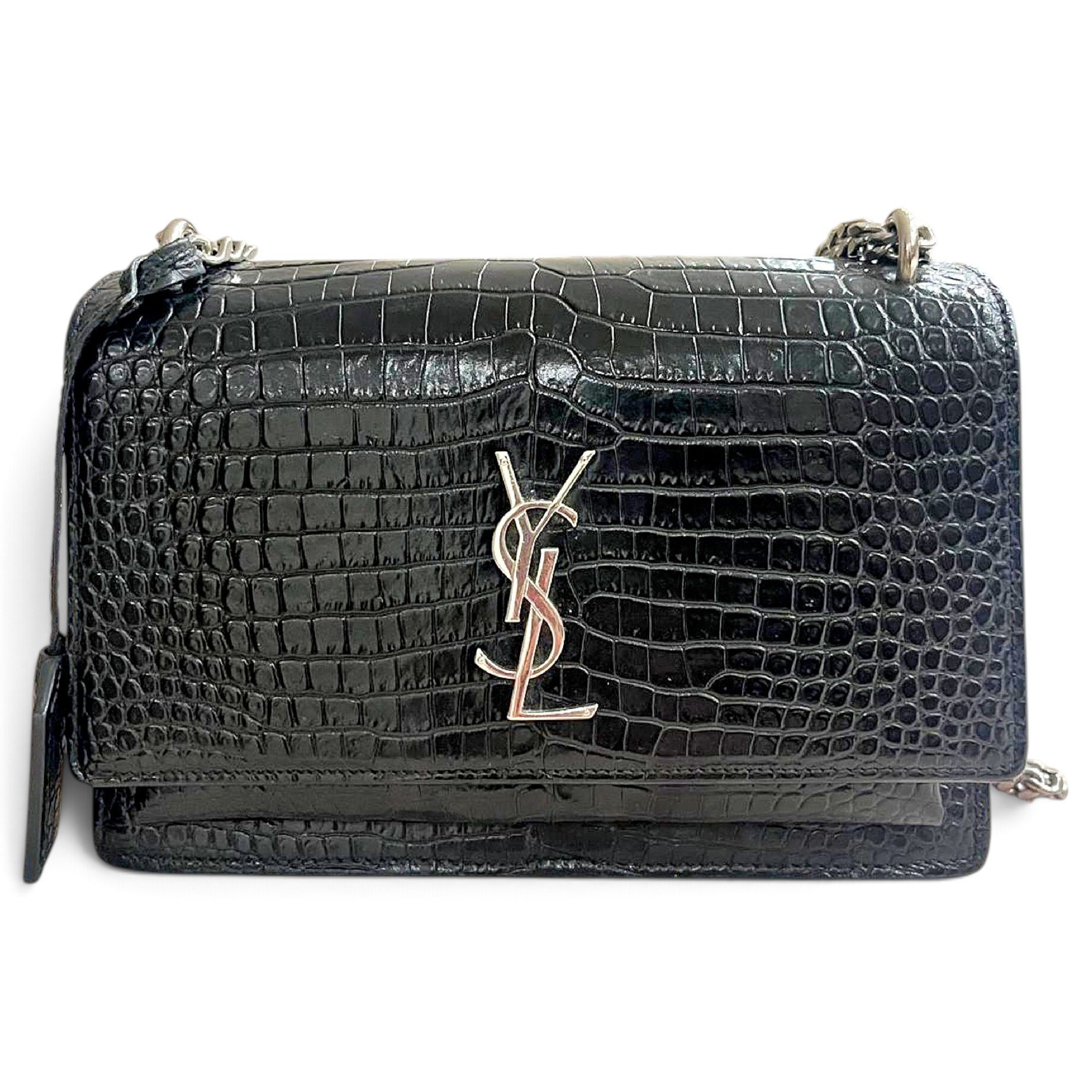 Sunset leather handbag