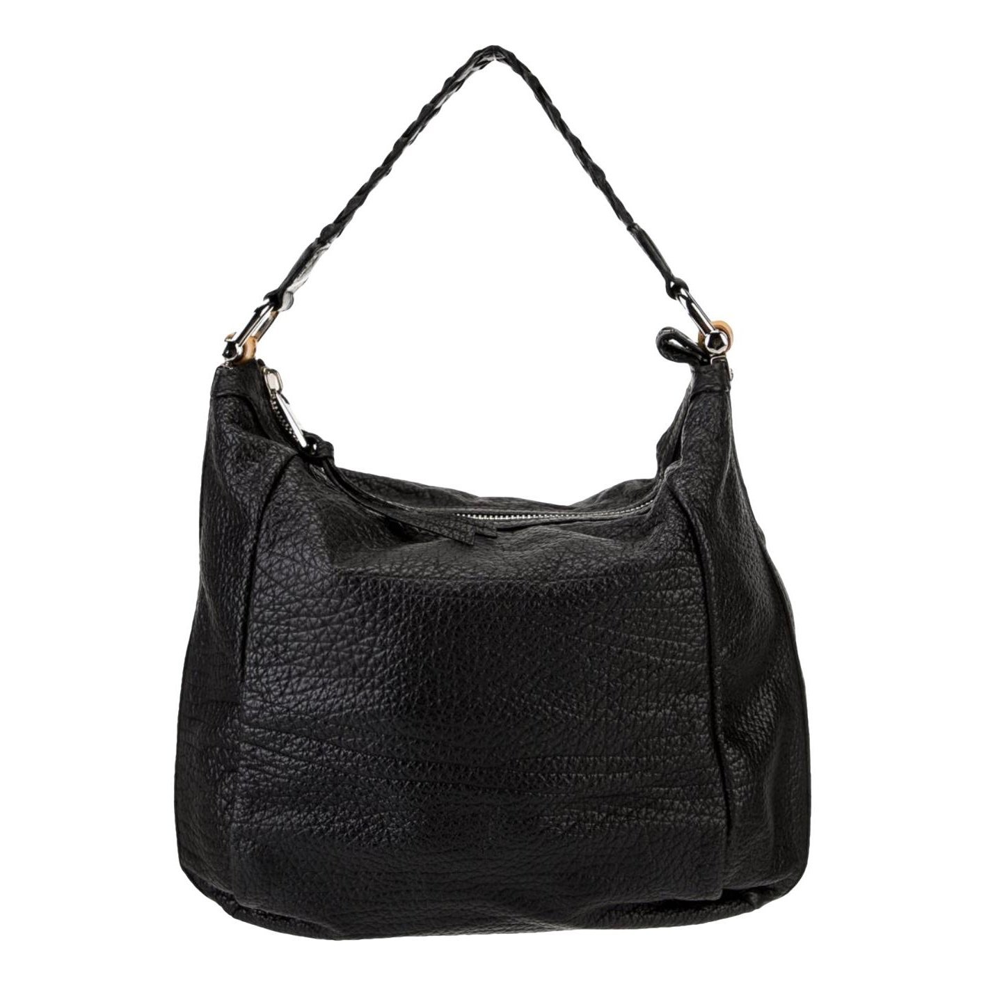 Bamboo leather handbag
