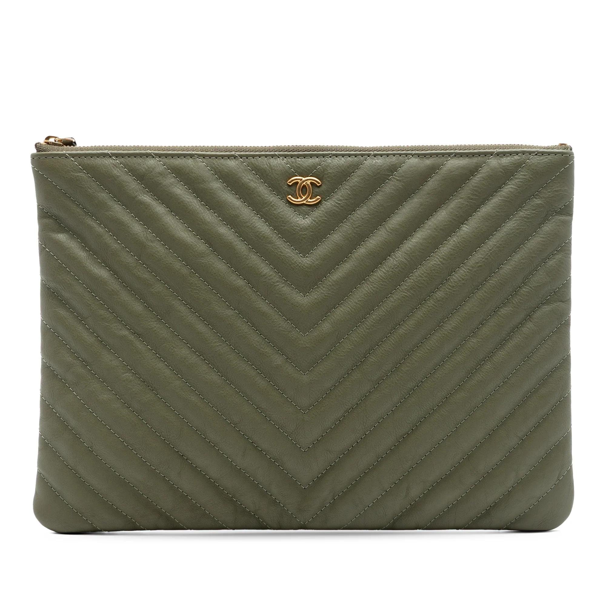 Pony-style calfskin clutch bag