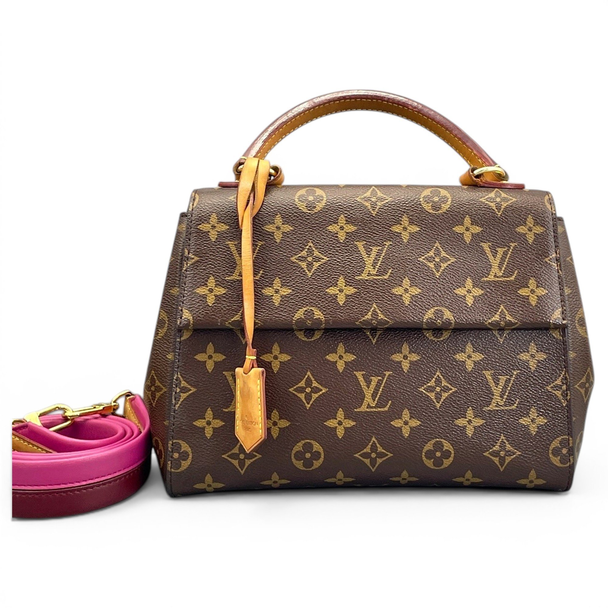 Cluny leather handbag