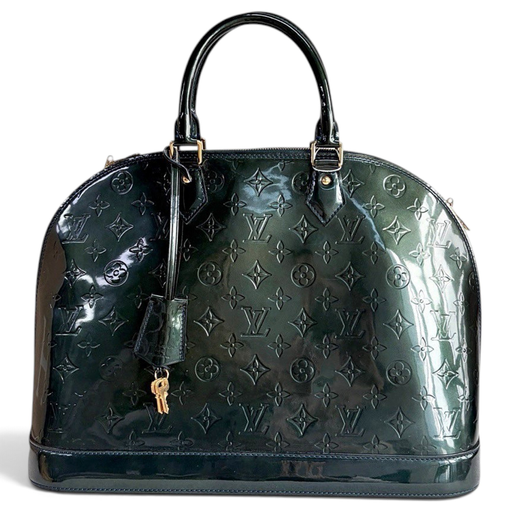 Alma patent leather handbag