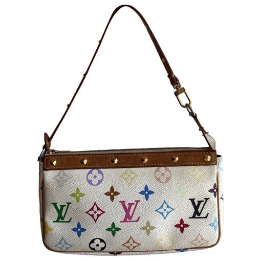 Pochette Accessoire patent leather handbag