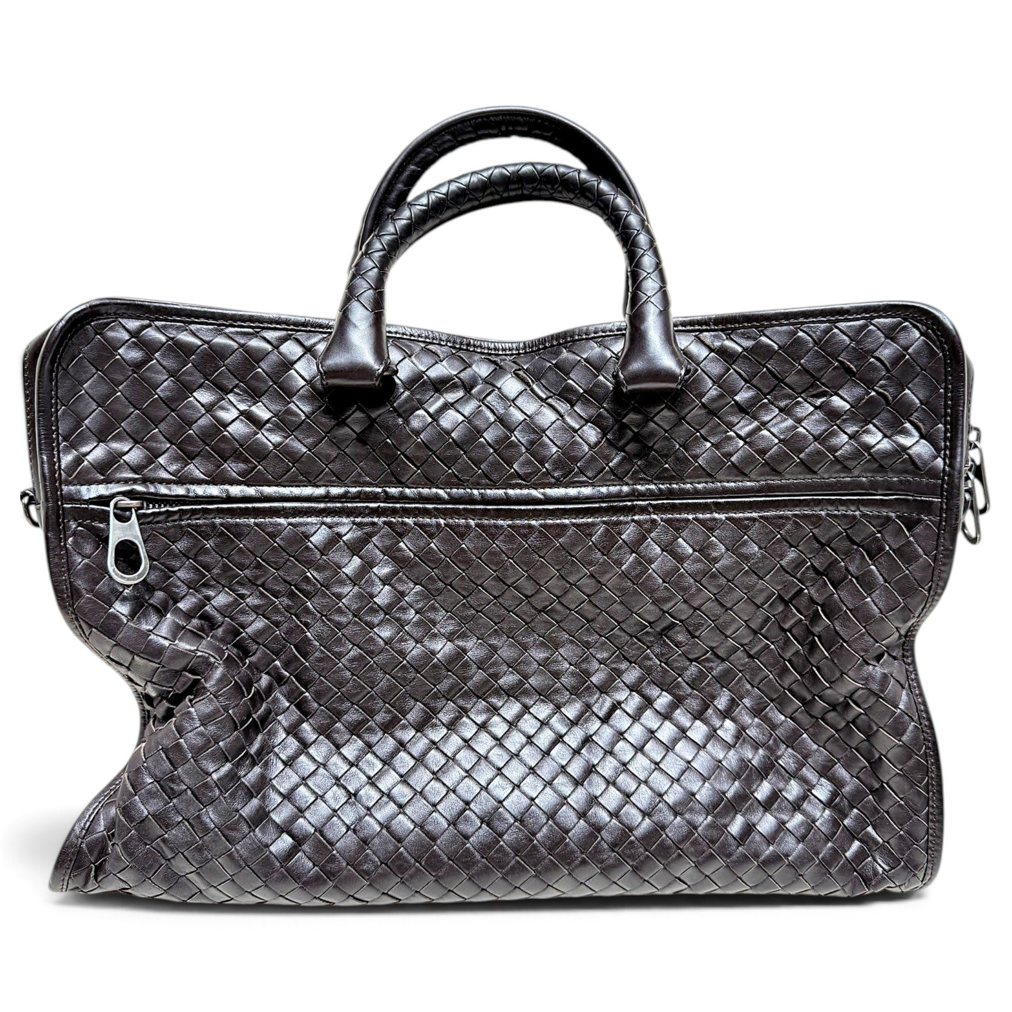 Leather handbag