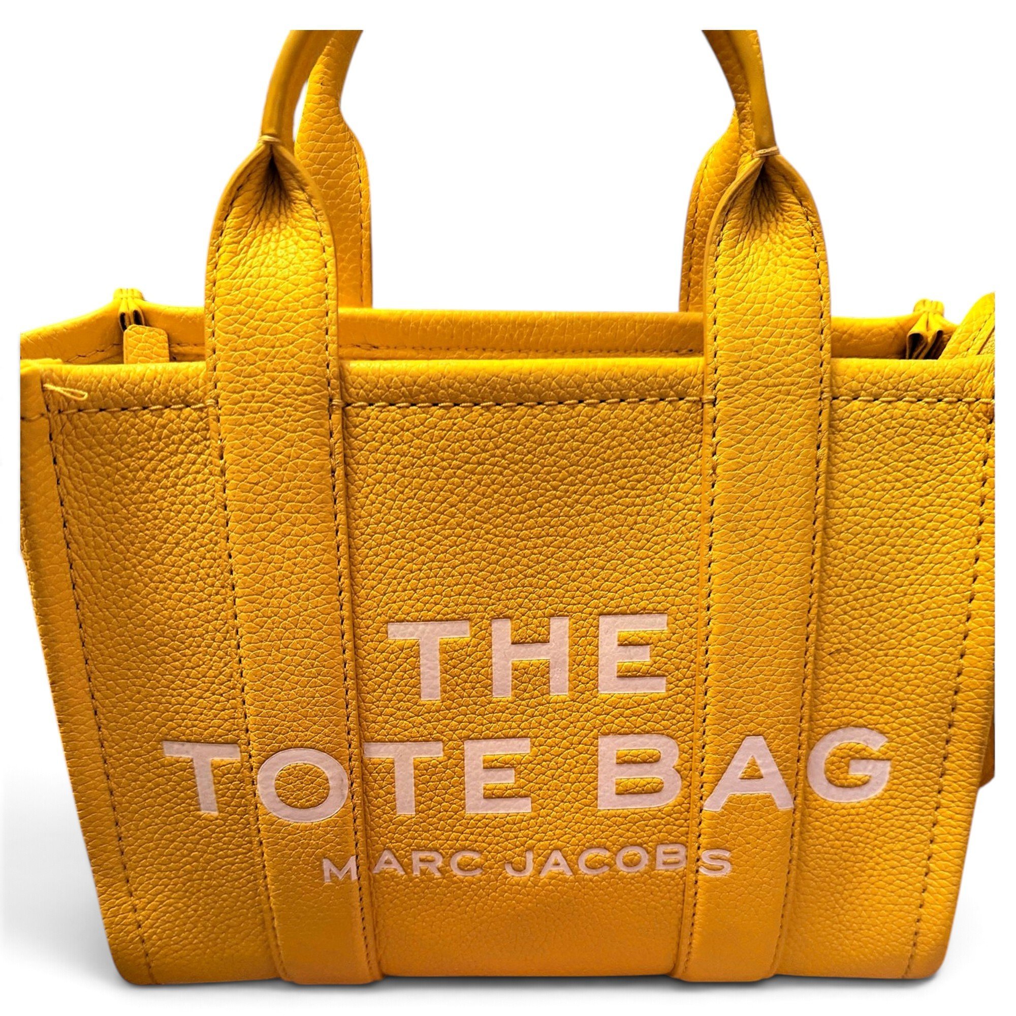 The Tag Tote leather tote