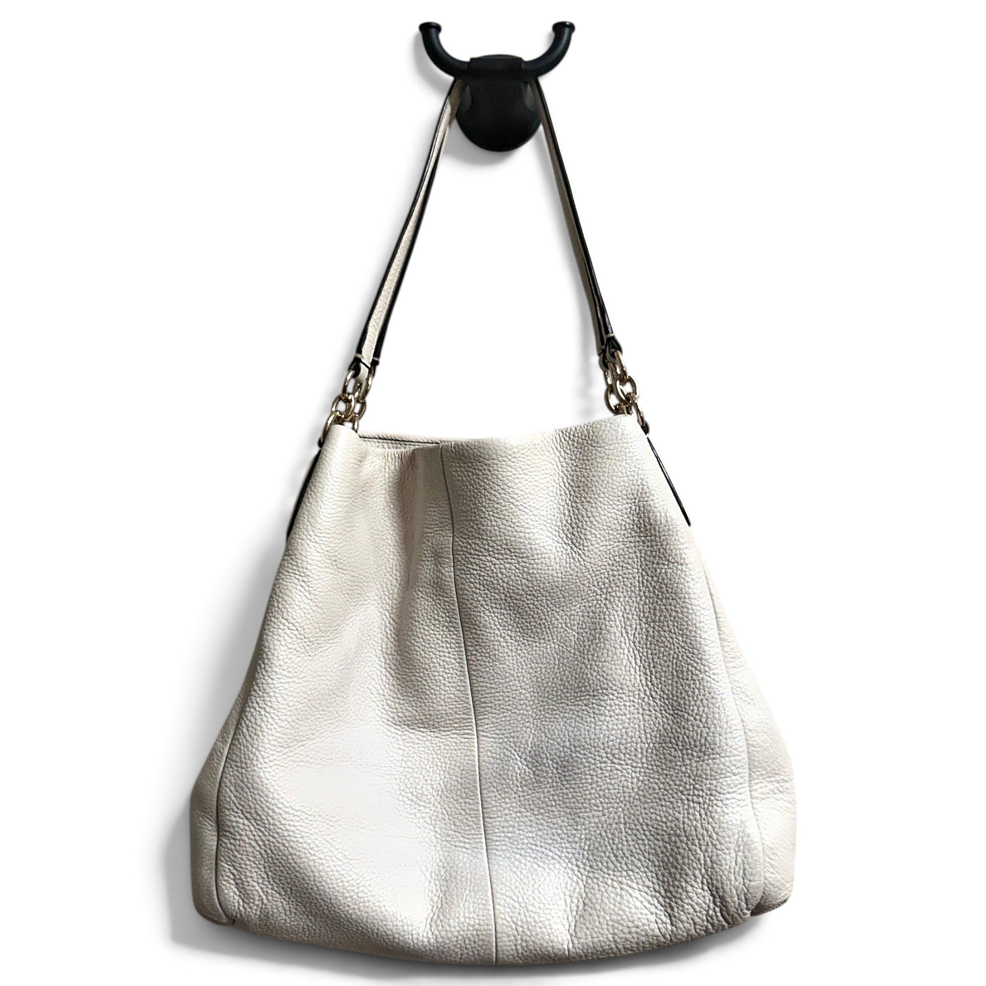 Edie leather handbag