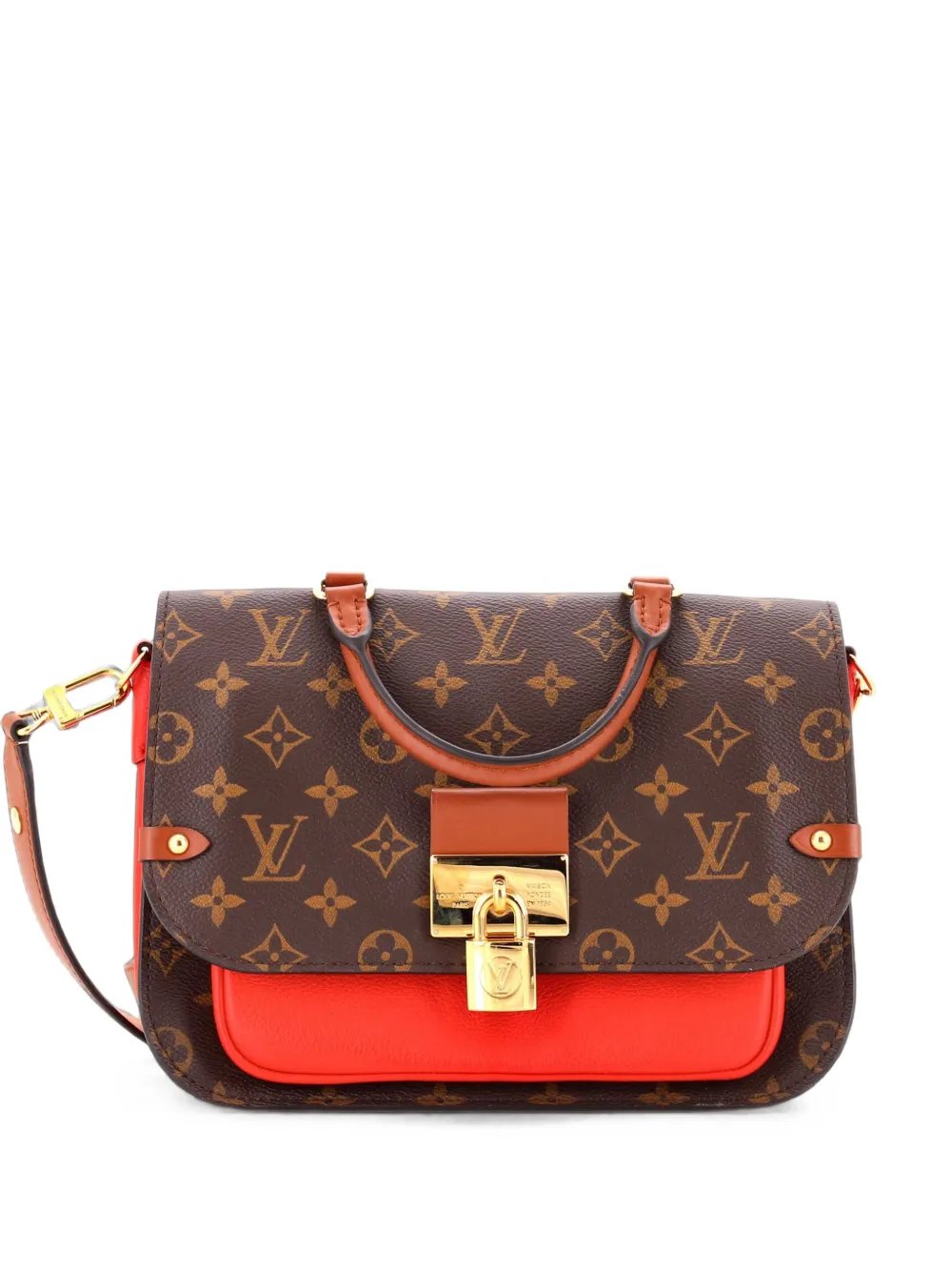 Vaugirard Handbag Monogram Canvas with Leather satchel