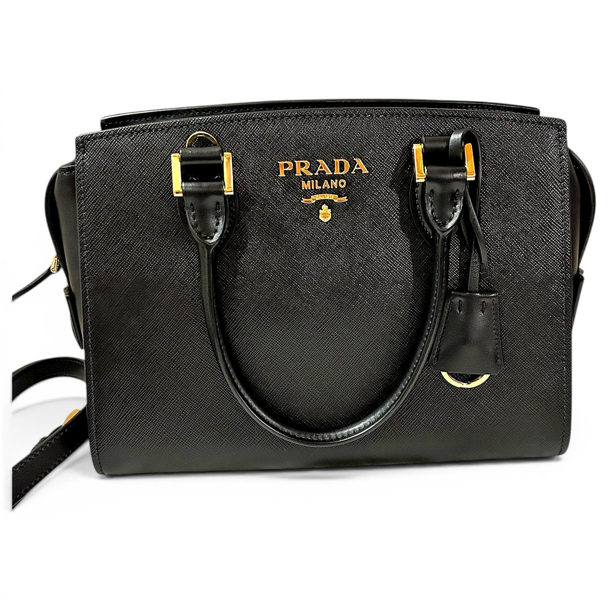 Galleria leather handbag