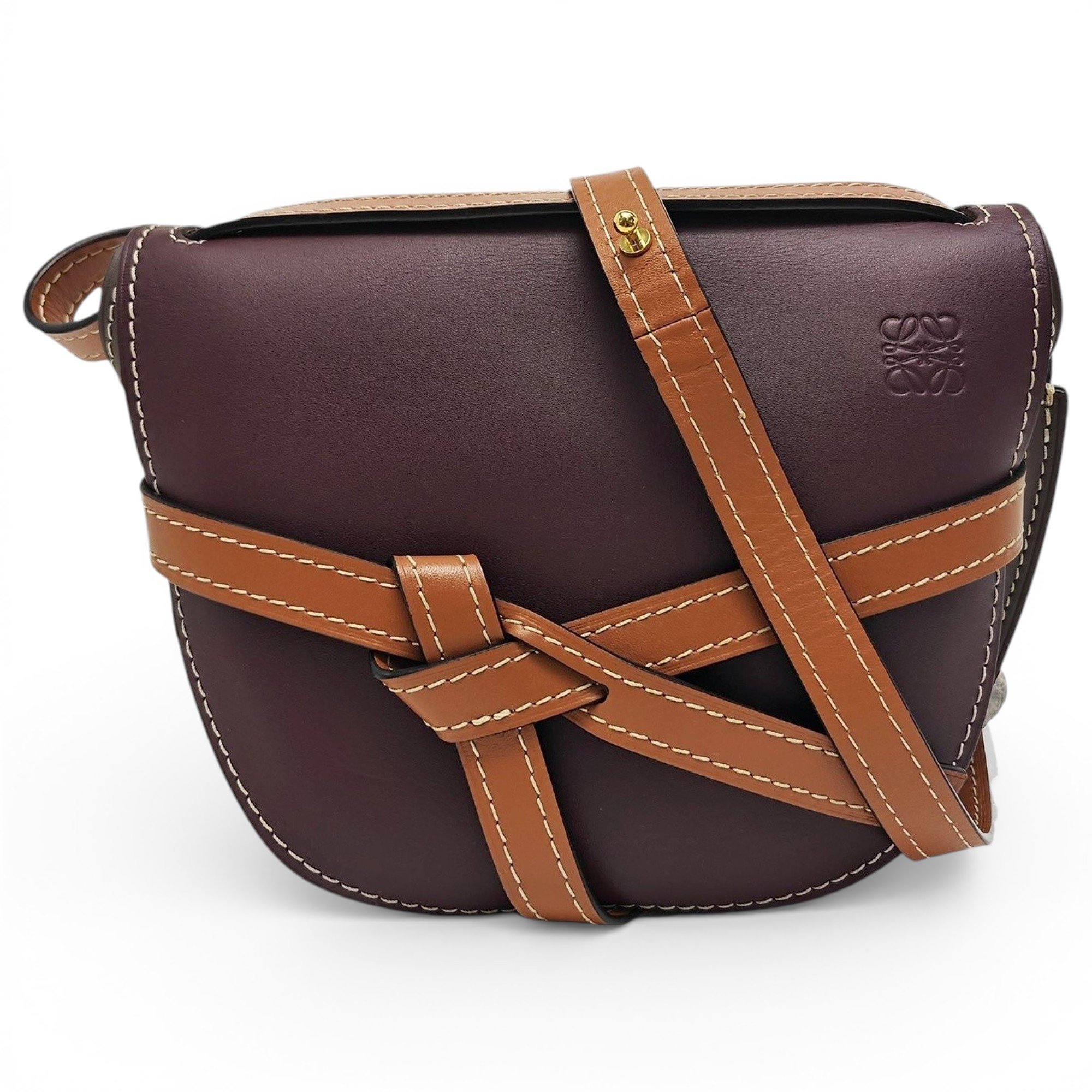 Gate leather handbag