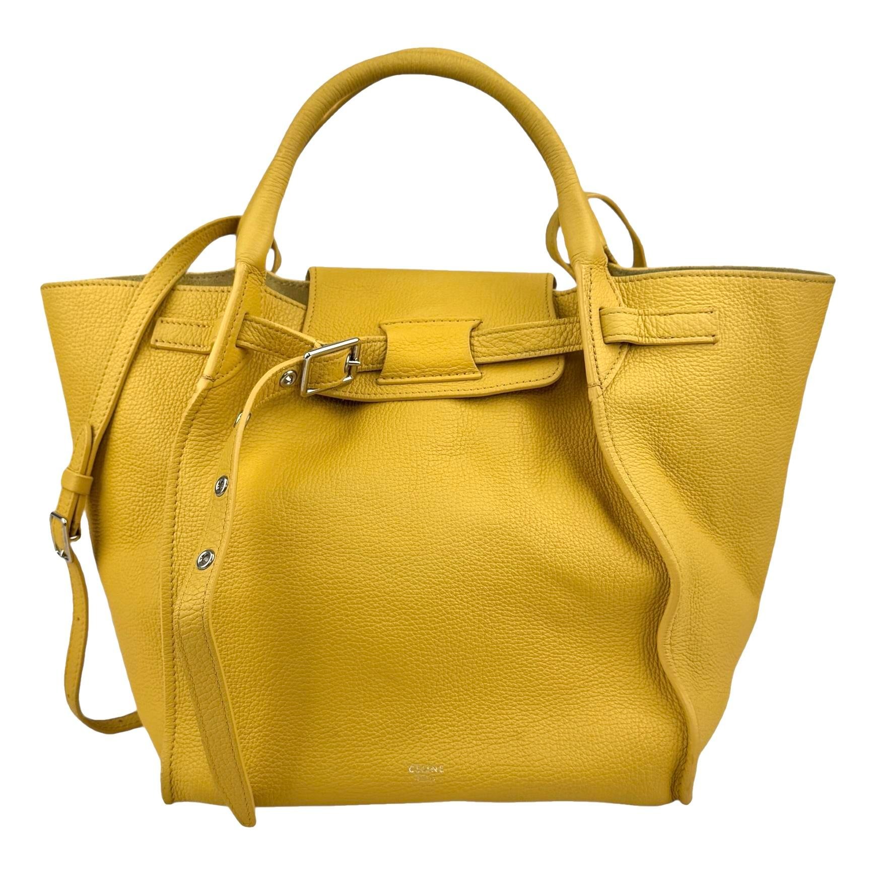 Big Bag leather handbag