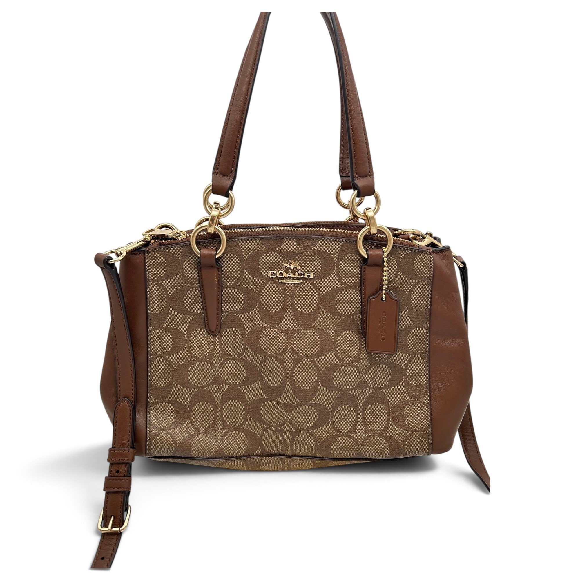 Leather handbag