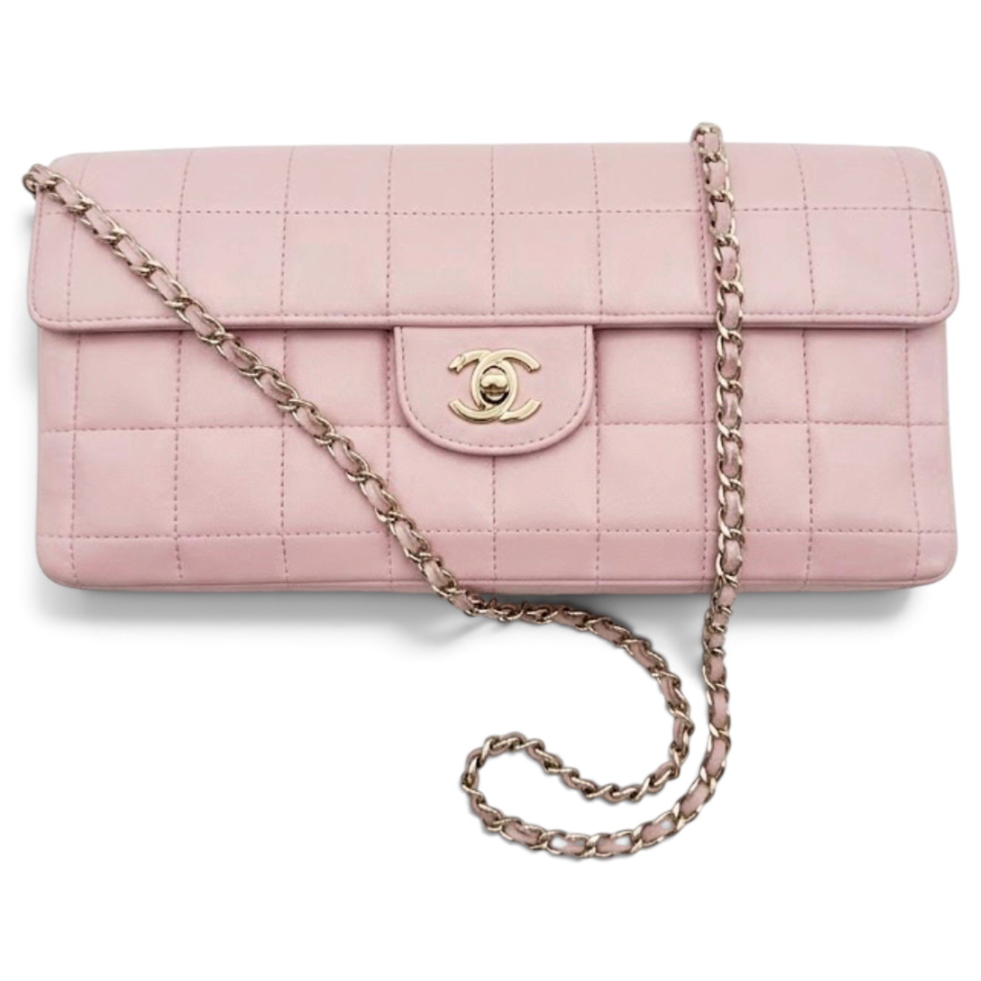 East West Chocolate Bar leather handbag