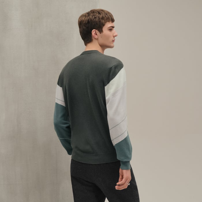 Céladon "Casaque" Crewneck Sweater