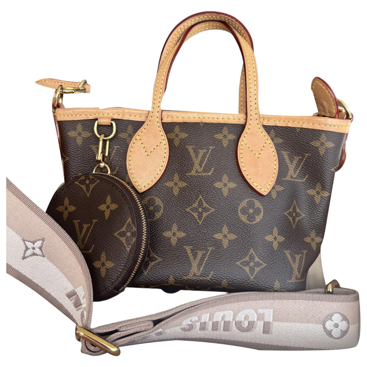 Neverfull leather tote