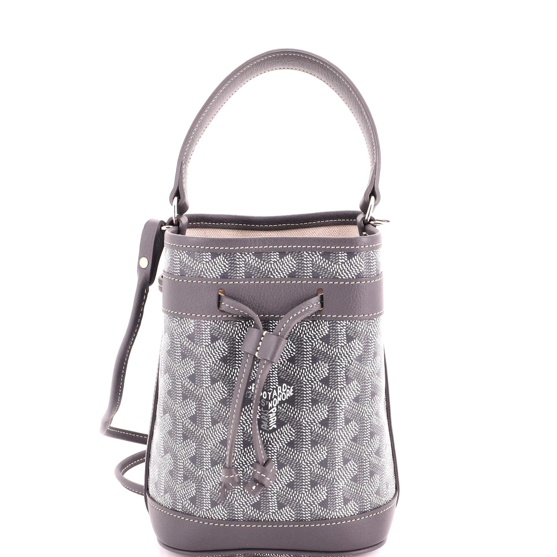 Goyard Petit Flot cloth handbag