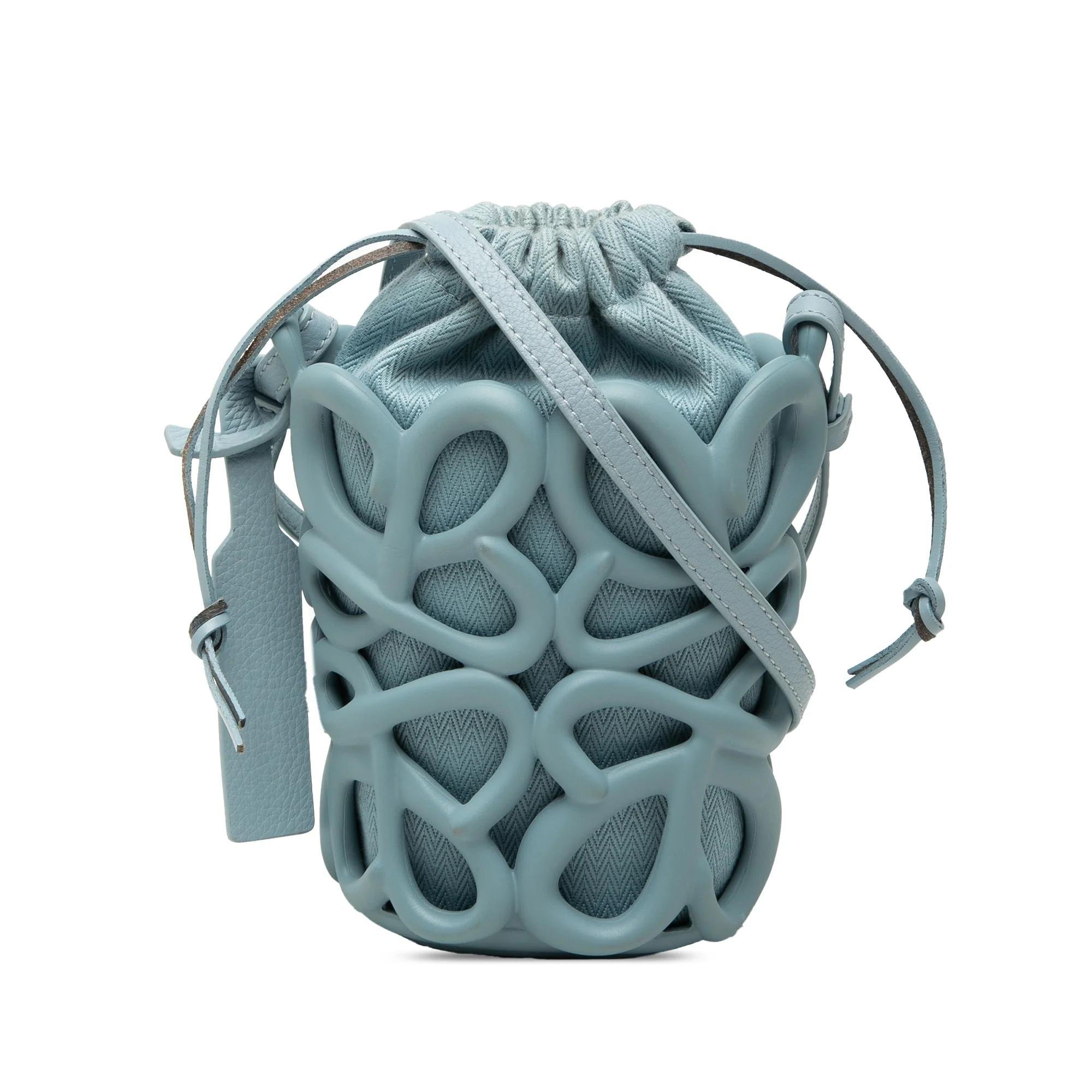 Anagram leather bag