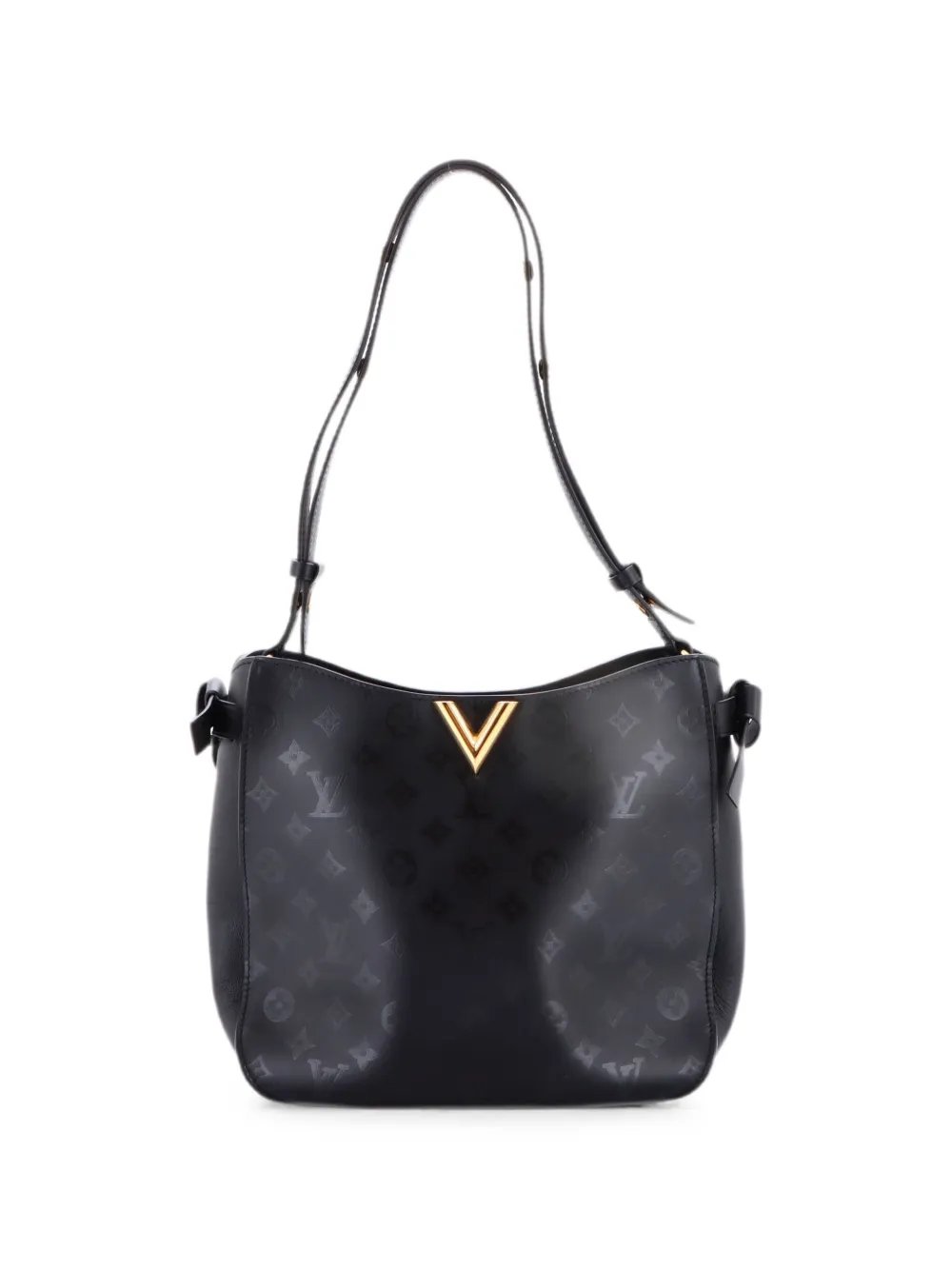 Very Monogram Leather hobo bag