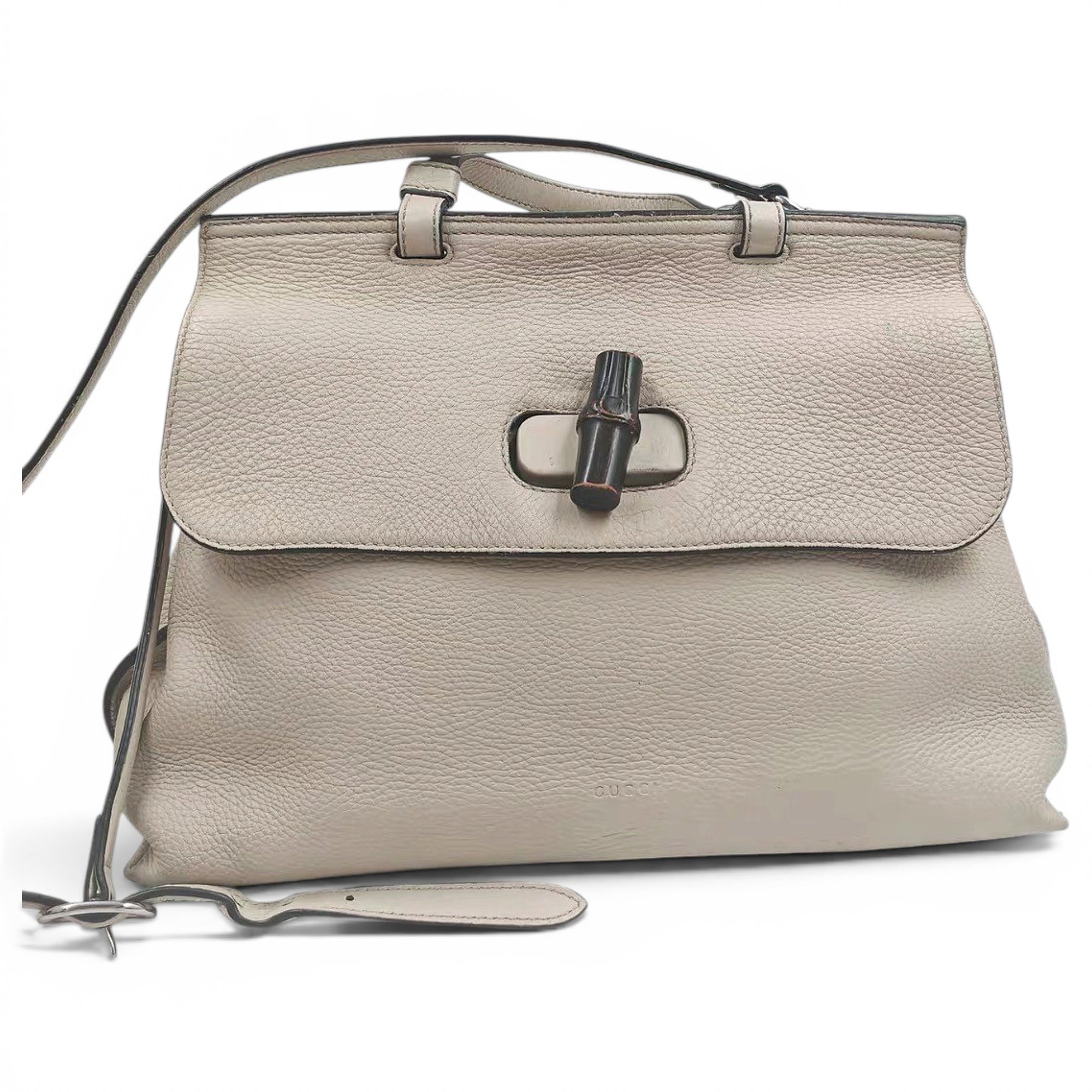 Bamboo Daily Top Handle leather handbag