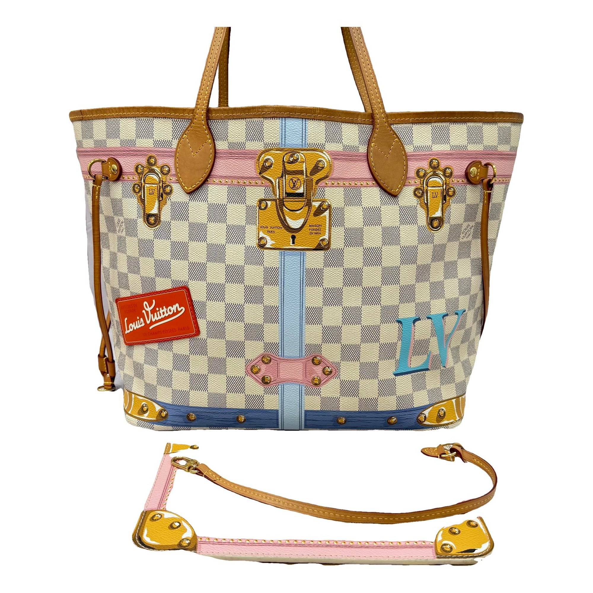 Neverfull leather handbag