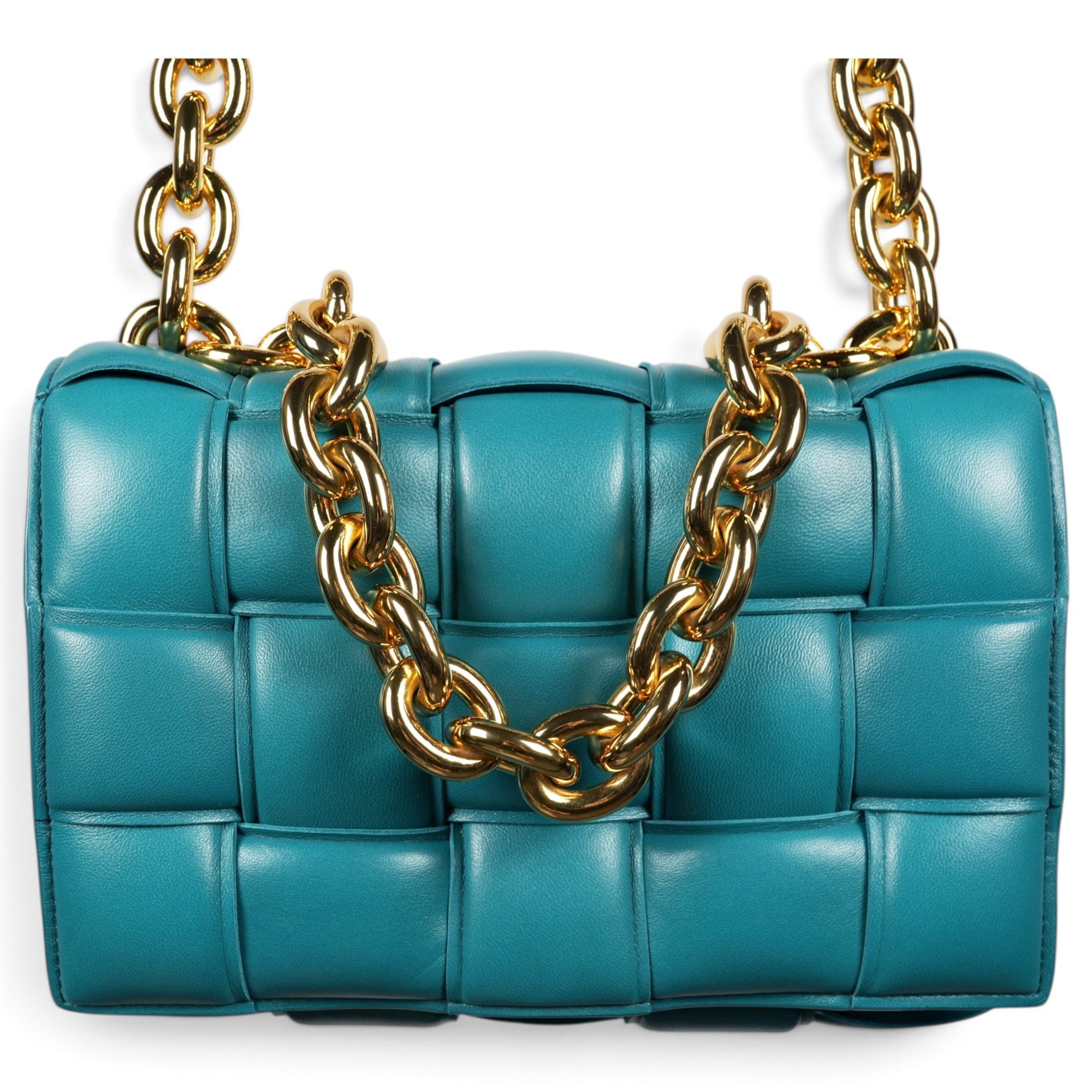 Chain Cassette leather handbag