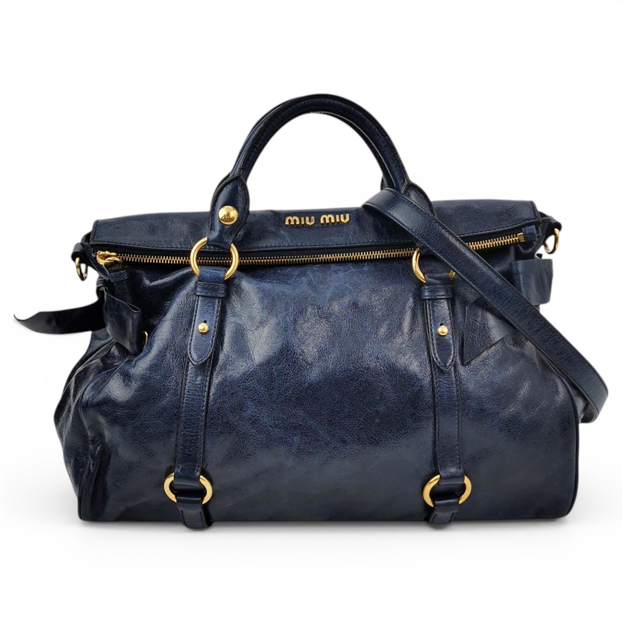 Miu Miu Bow bag leather handbag