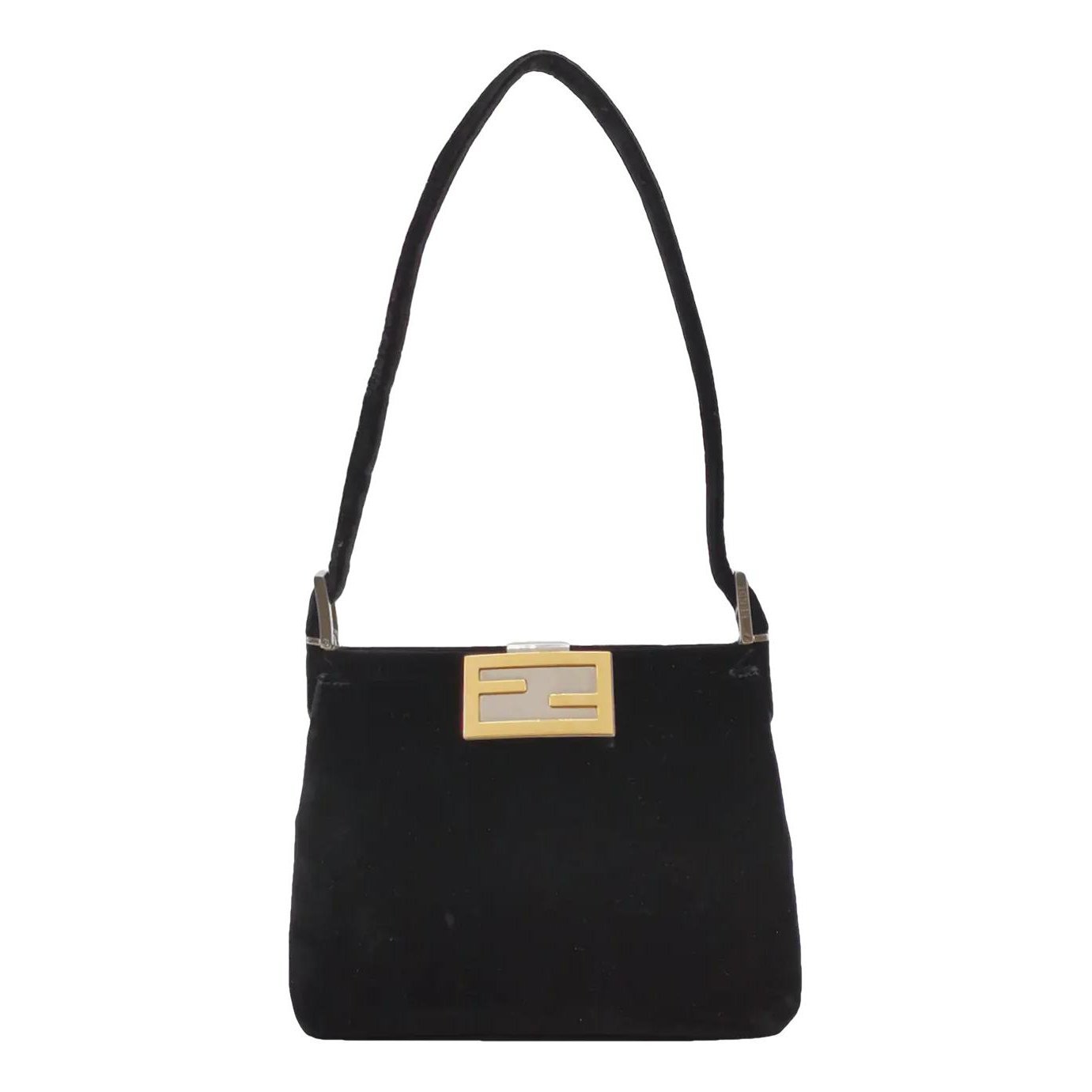 Velvet handbag