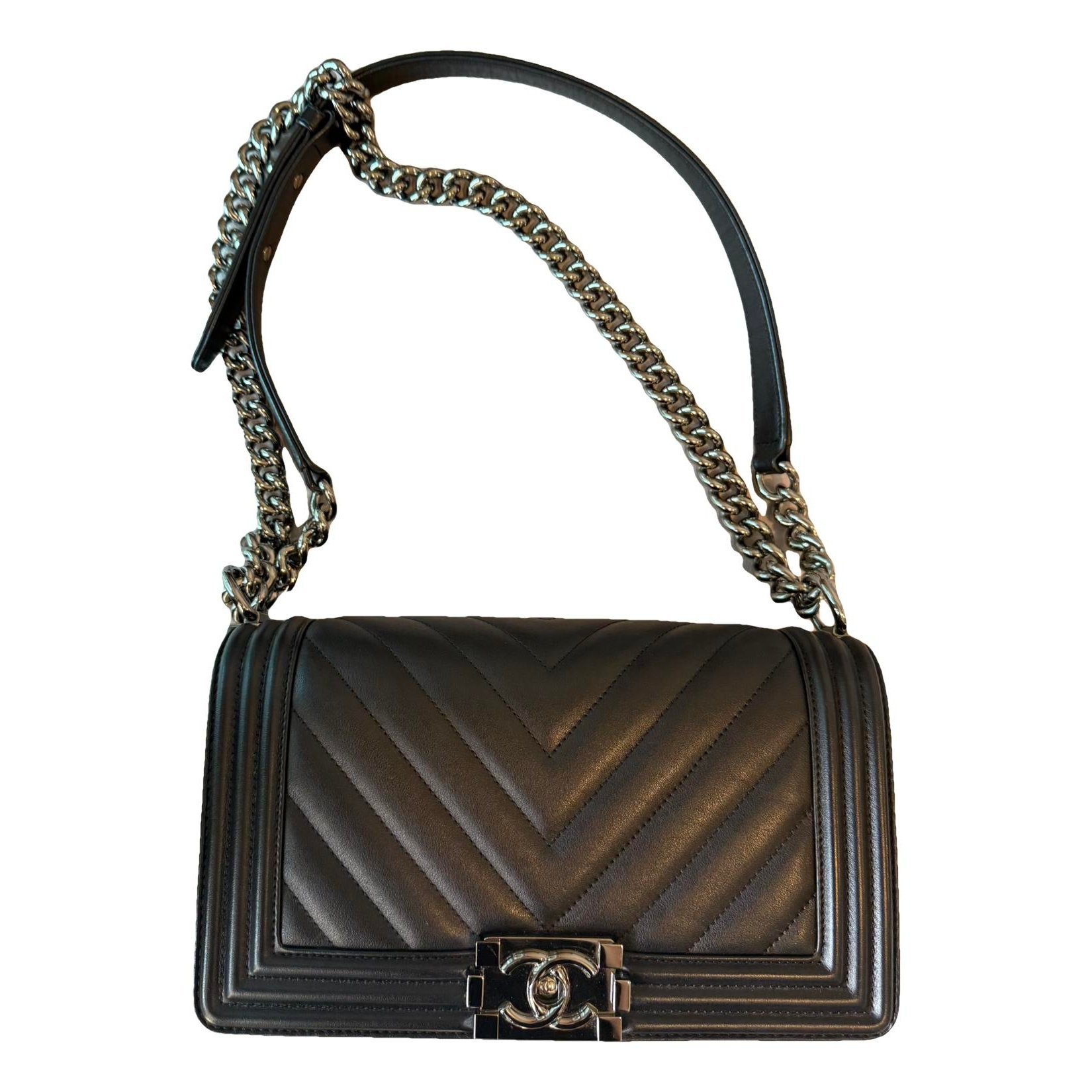 Boy leather handbag