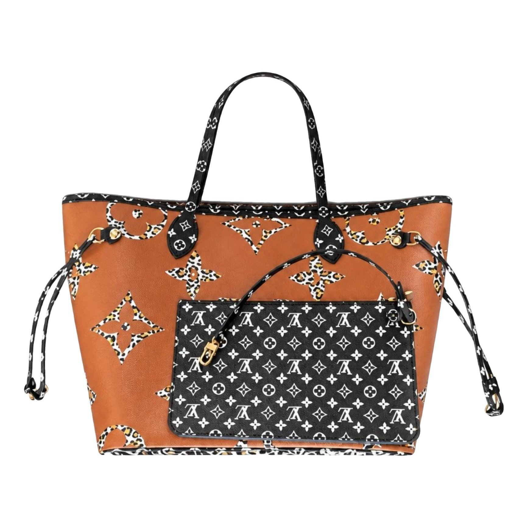 Neverfull leather tote