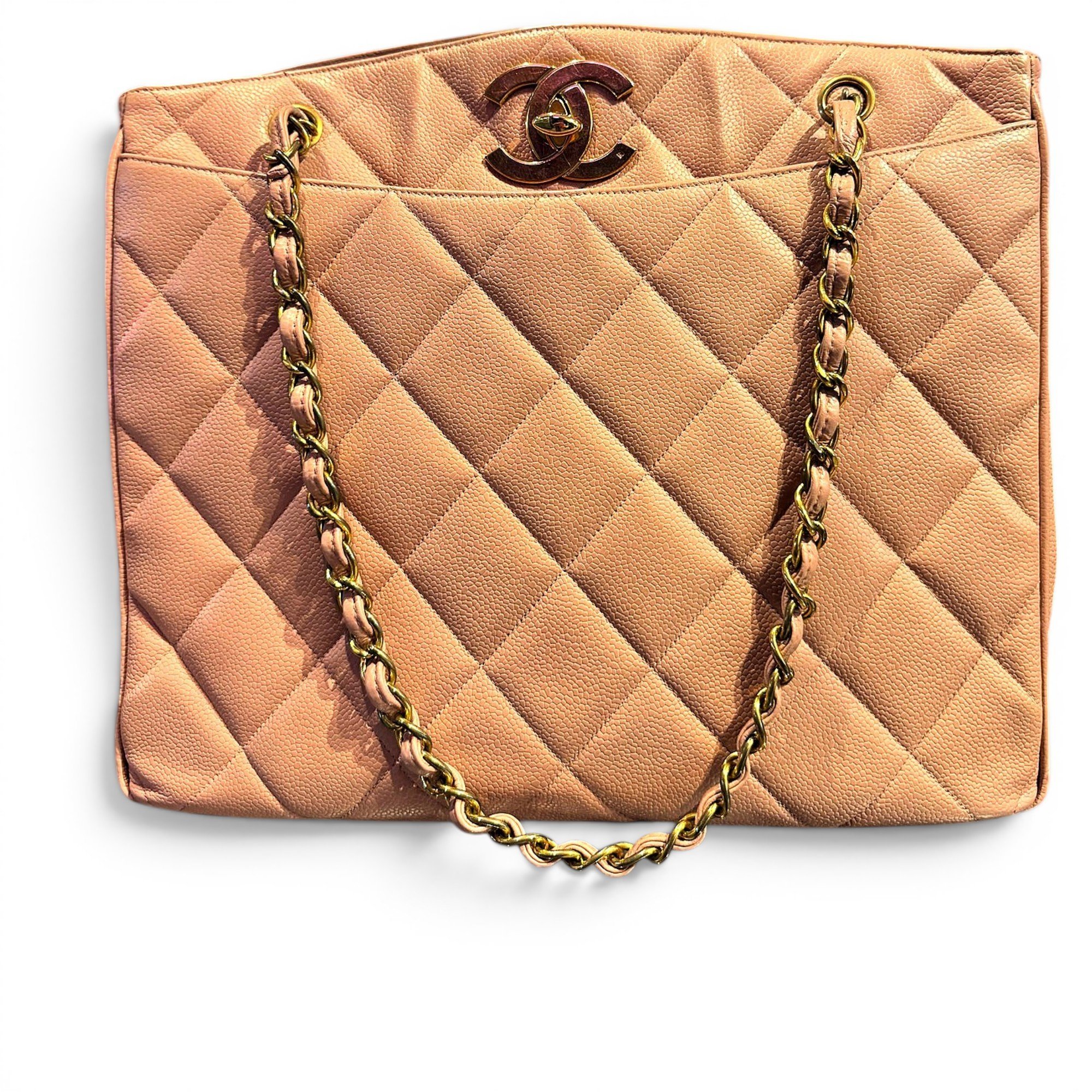 Classic CC Shopping leather tote
