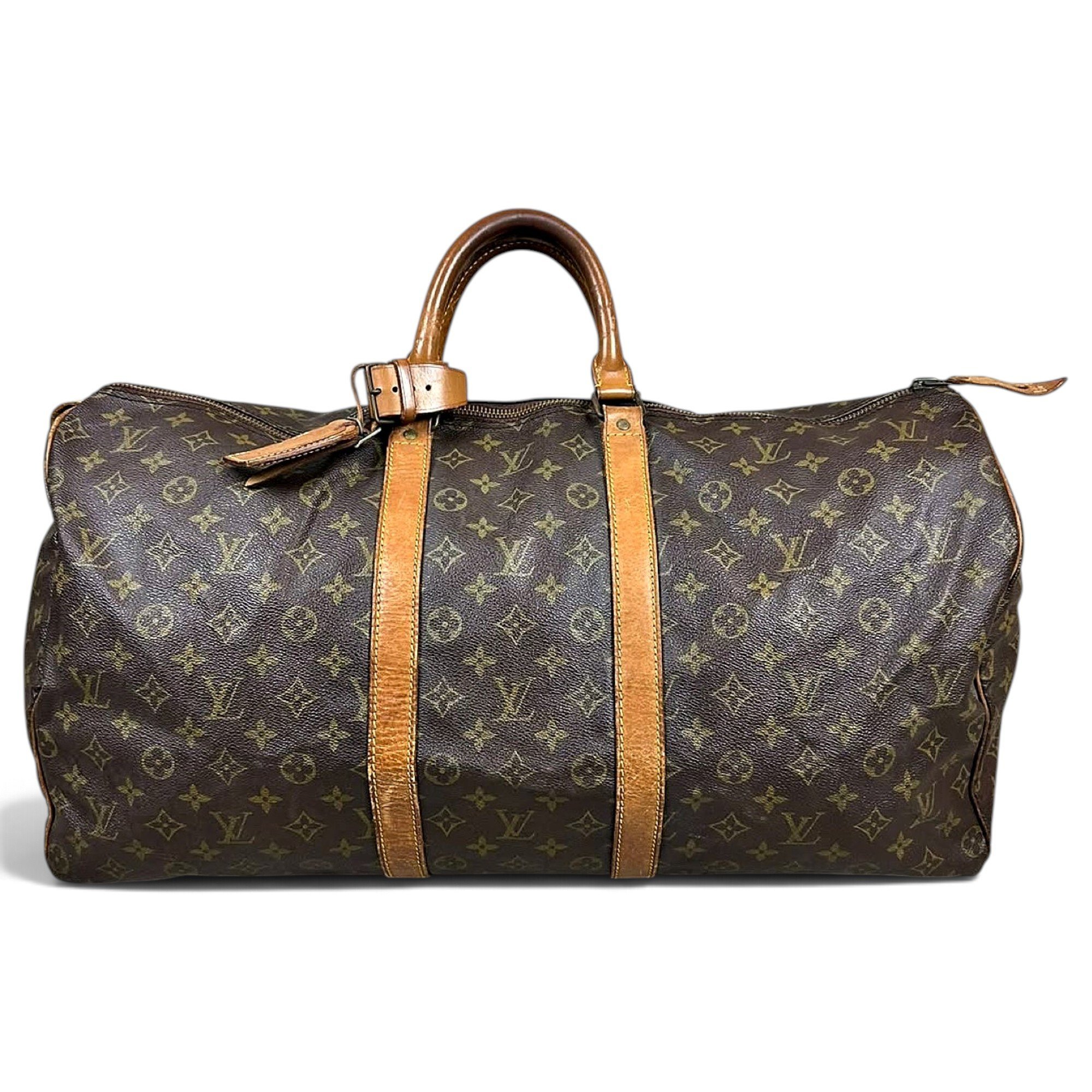 Keepall leather 48h bag