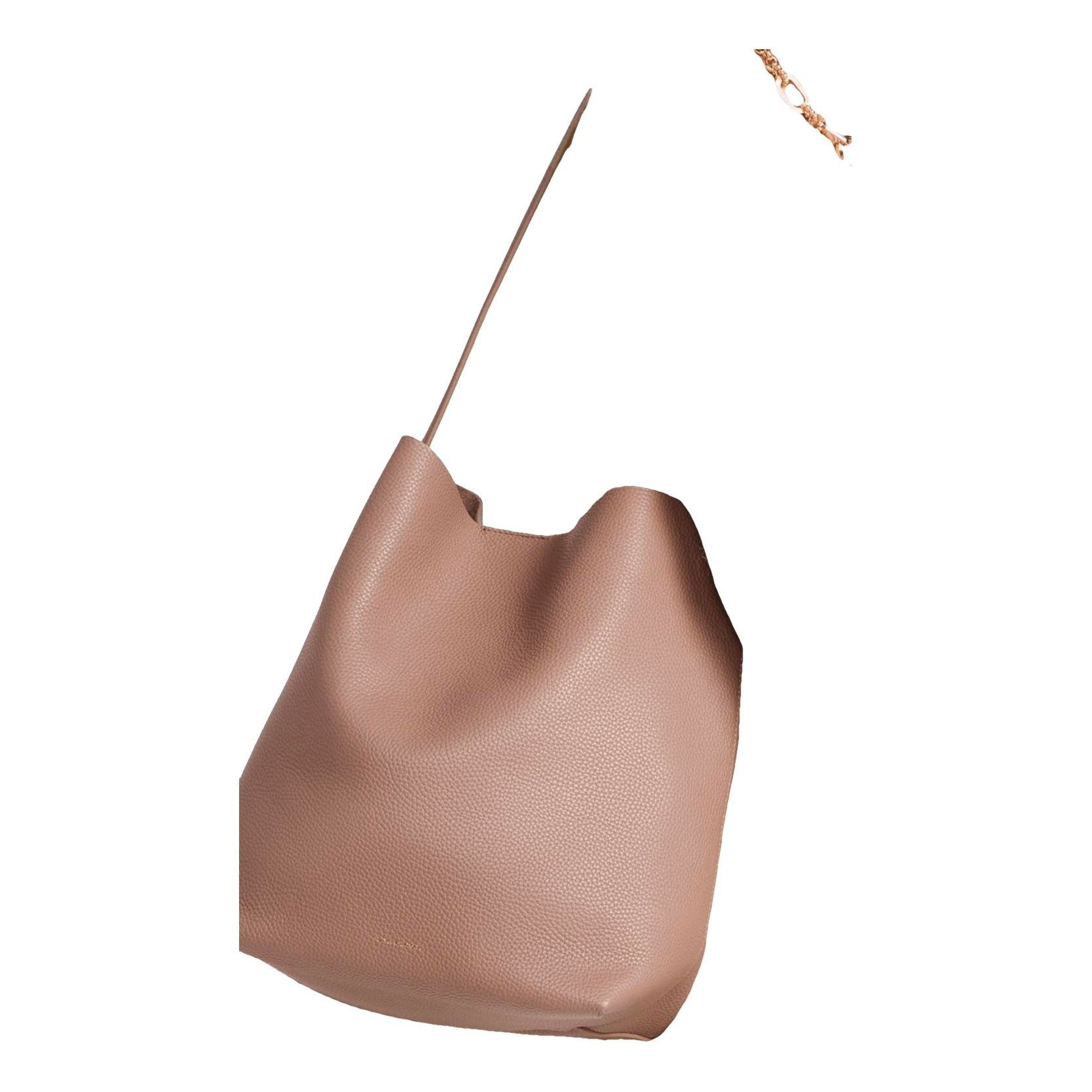 Leather tote