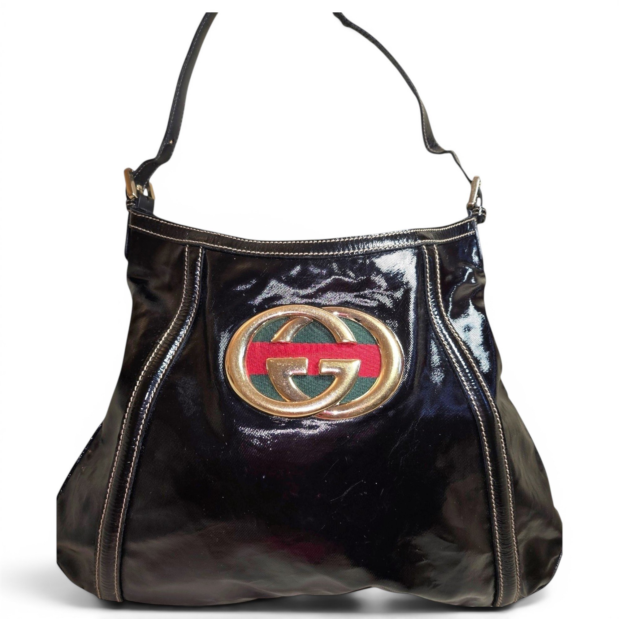 Britt leather handbag