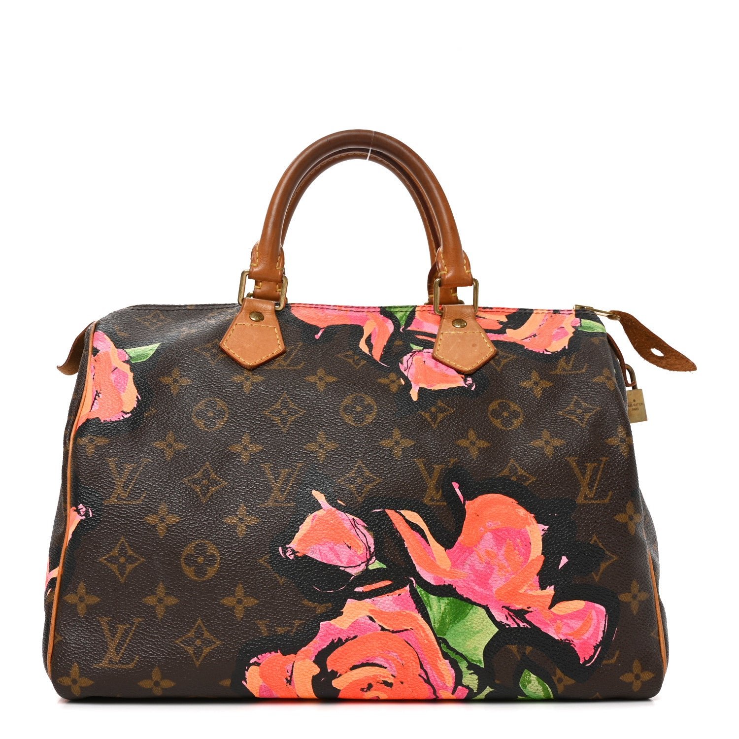 Louis Vuitton Monogram Roses Speedy 30