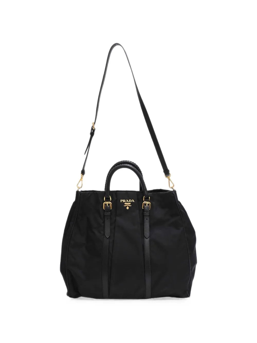 braided handle Tessuto shoulder bag