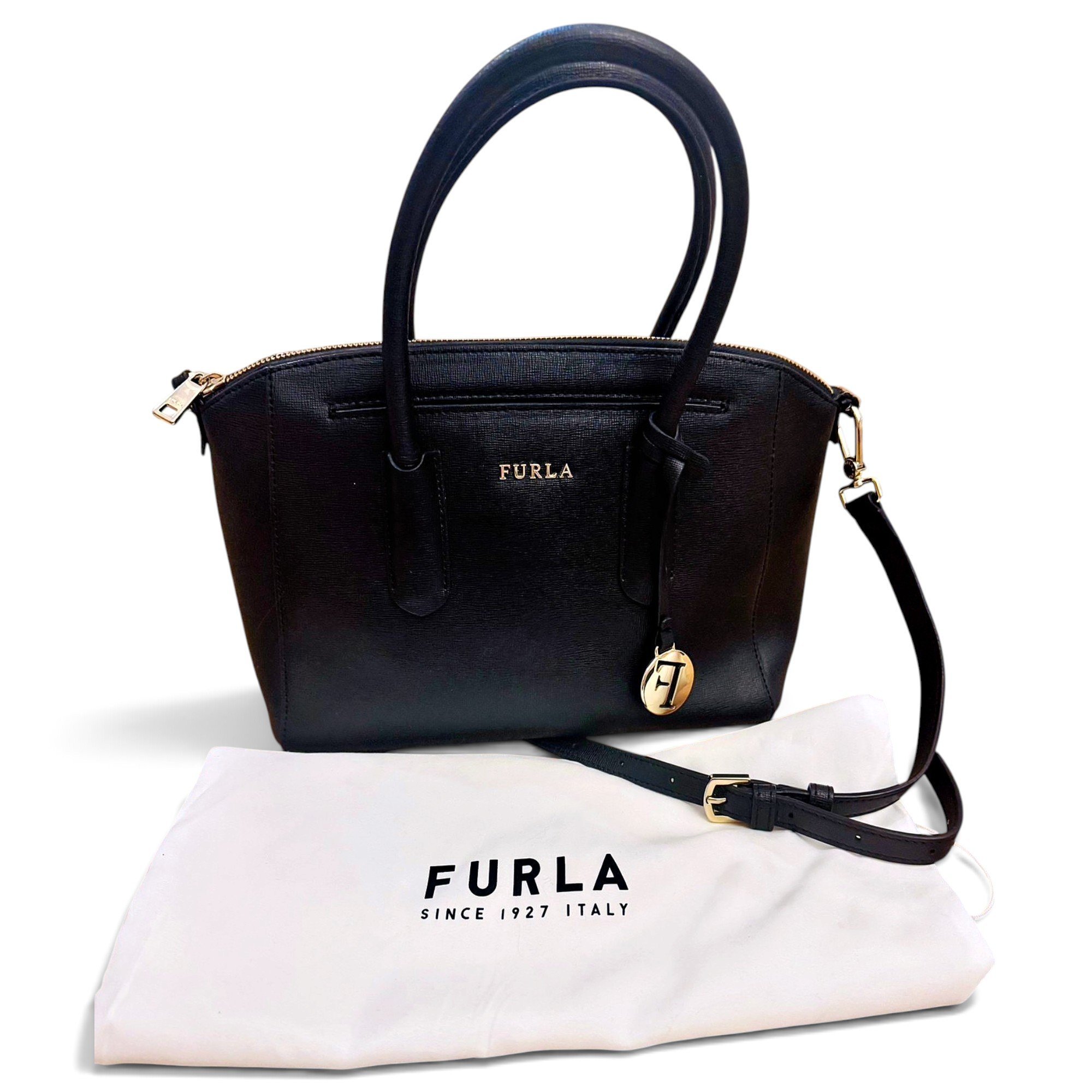 Leather crossbody bag