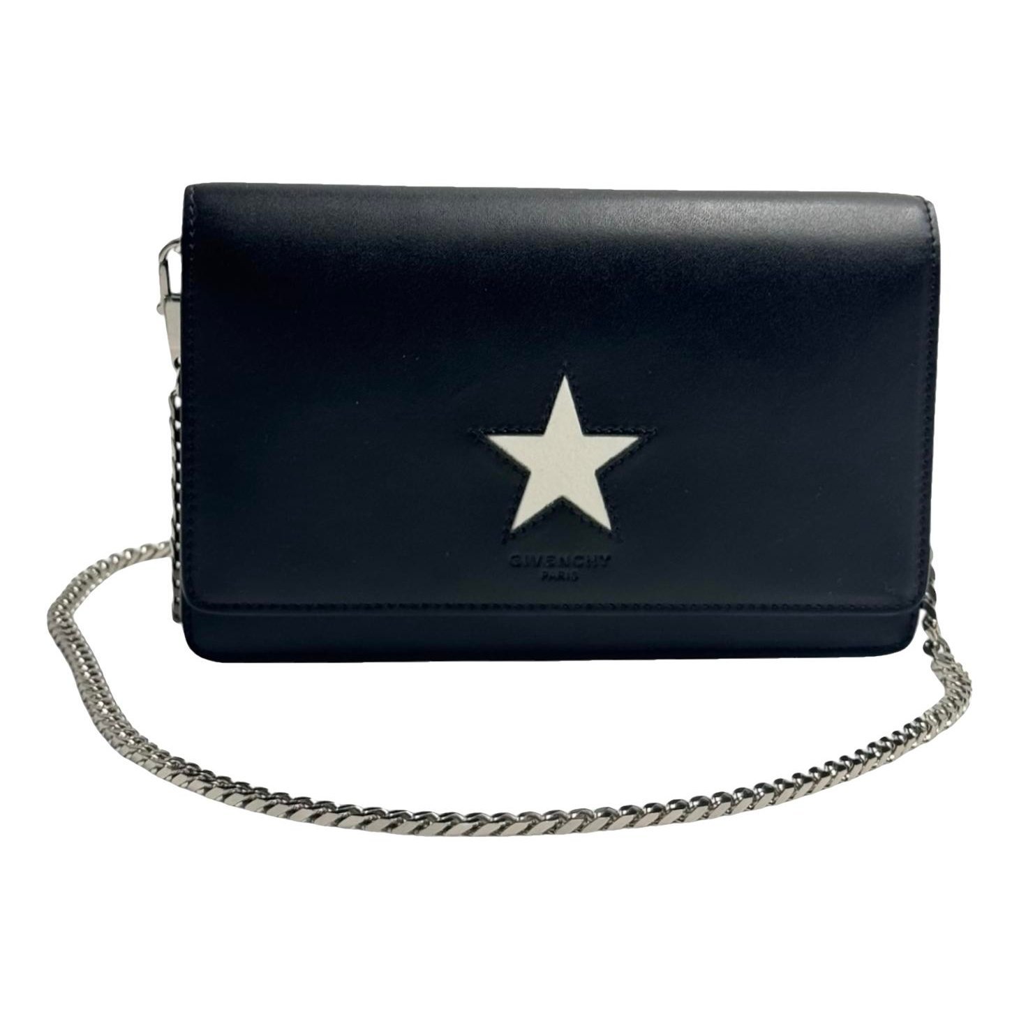 Pandora leather clutch bag