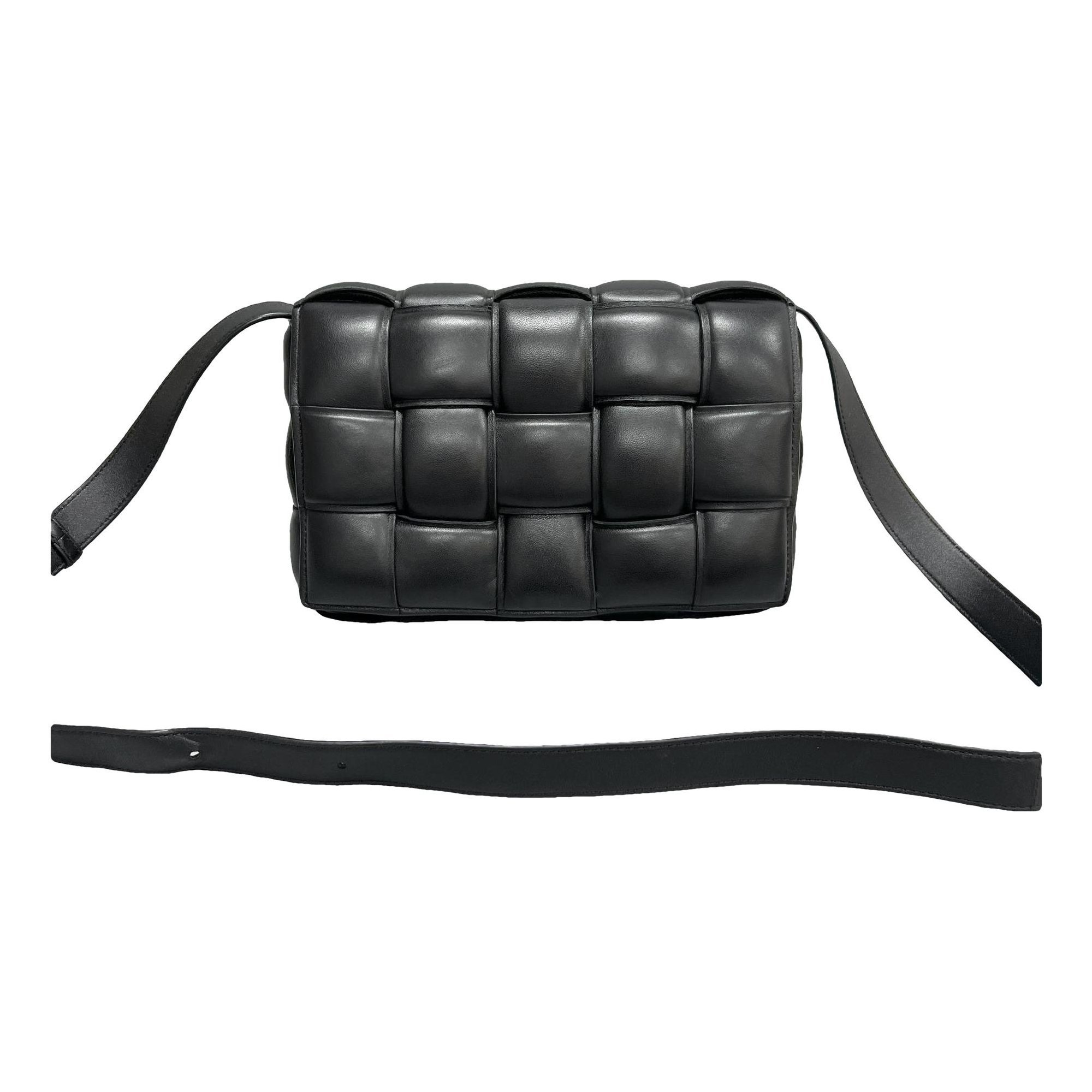 Cassette Padded leather handbag
