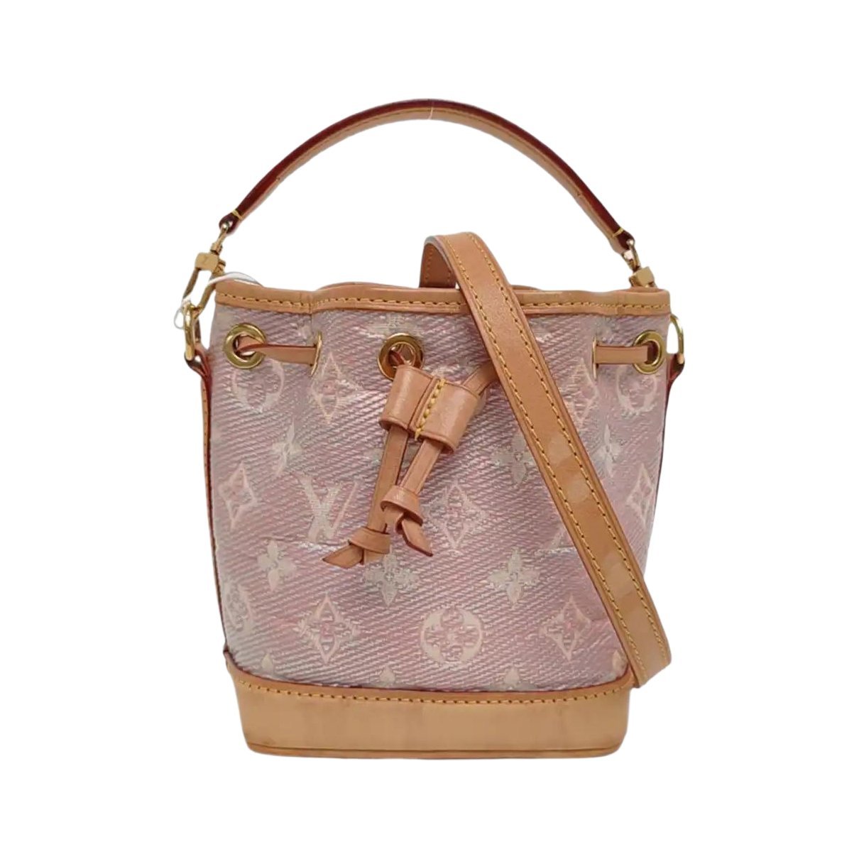 Nano Noé leather handbag